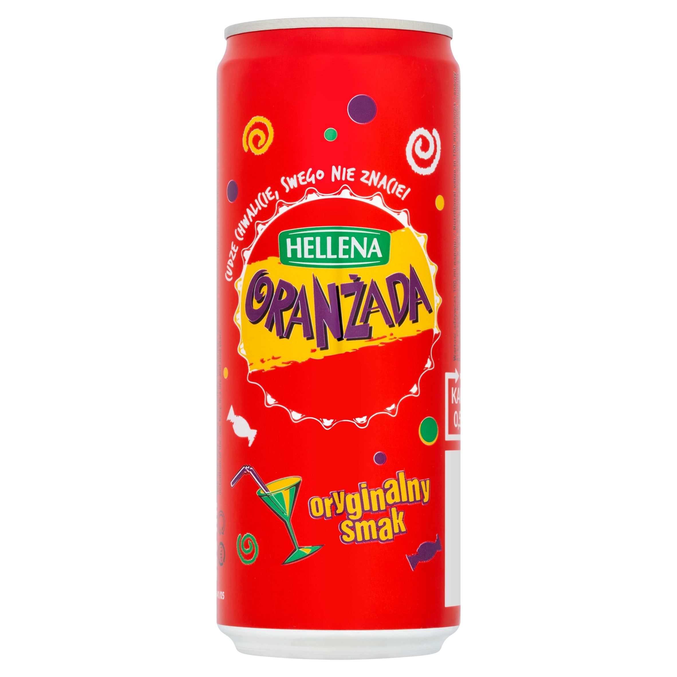 HELLENA Red Oranzada Fruit Drink 330ml