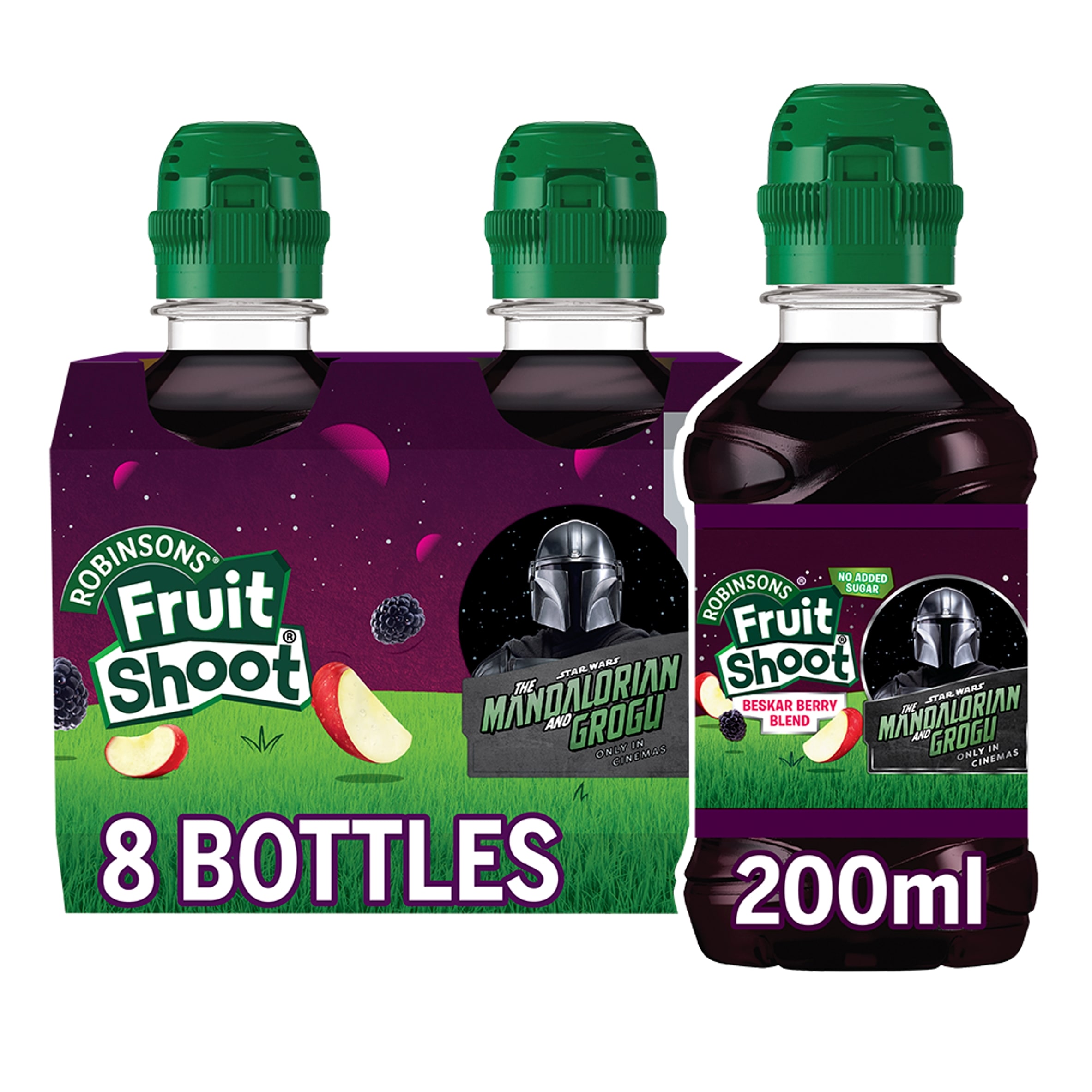FRUIT SHOOT Mandalorian and Grogu Limited Edition Beskar Berry Blend 8x200ml