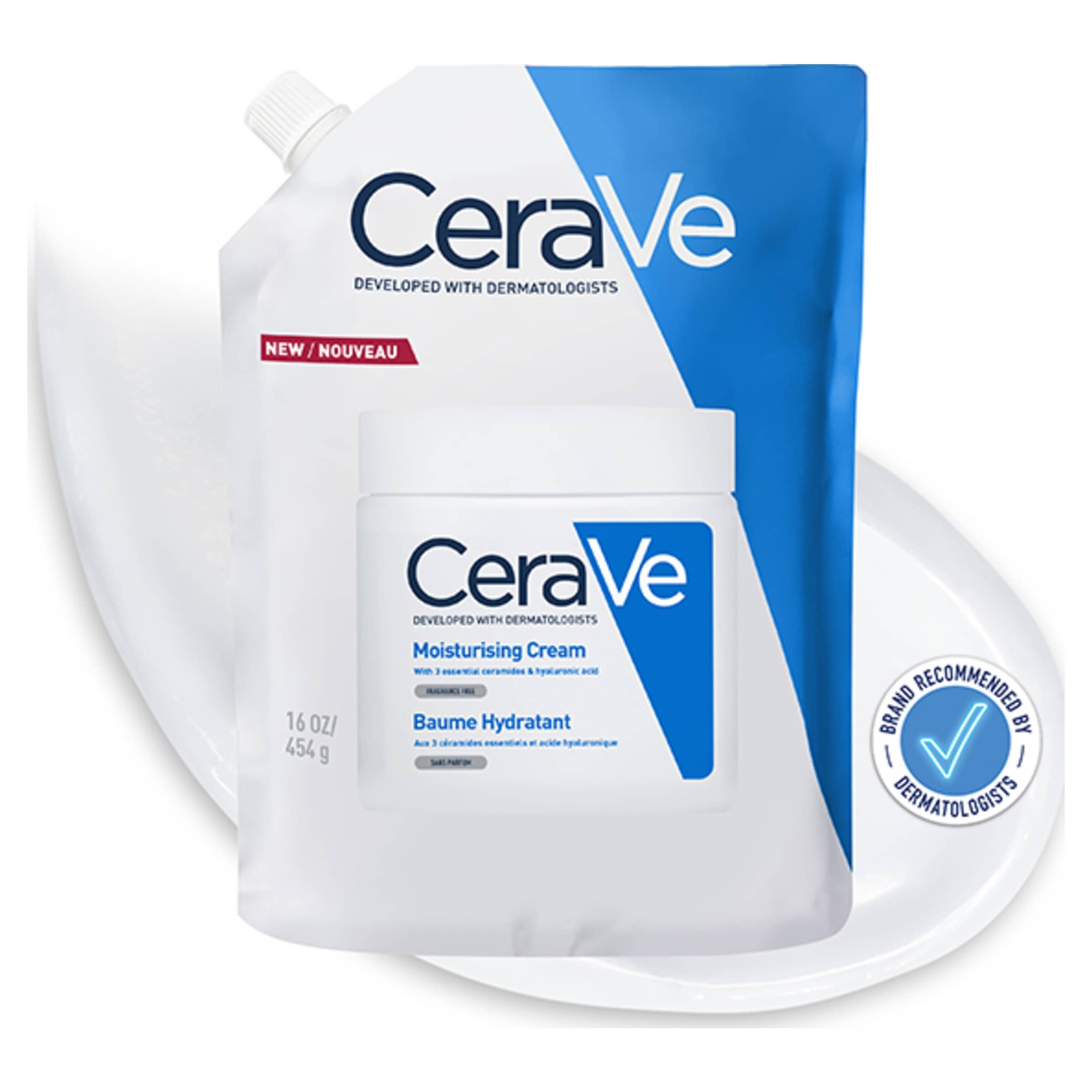 CeraVe Moisturising Cream Refill 454g