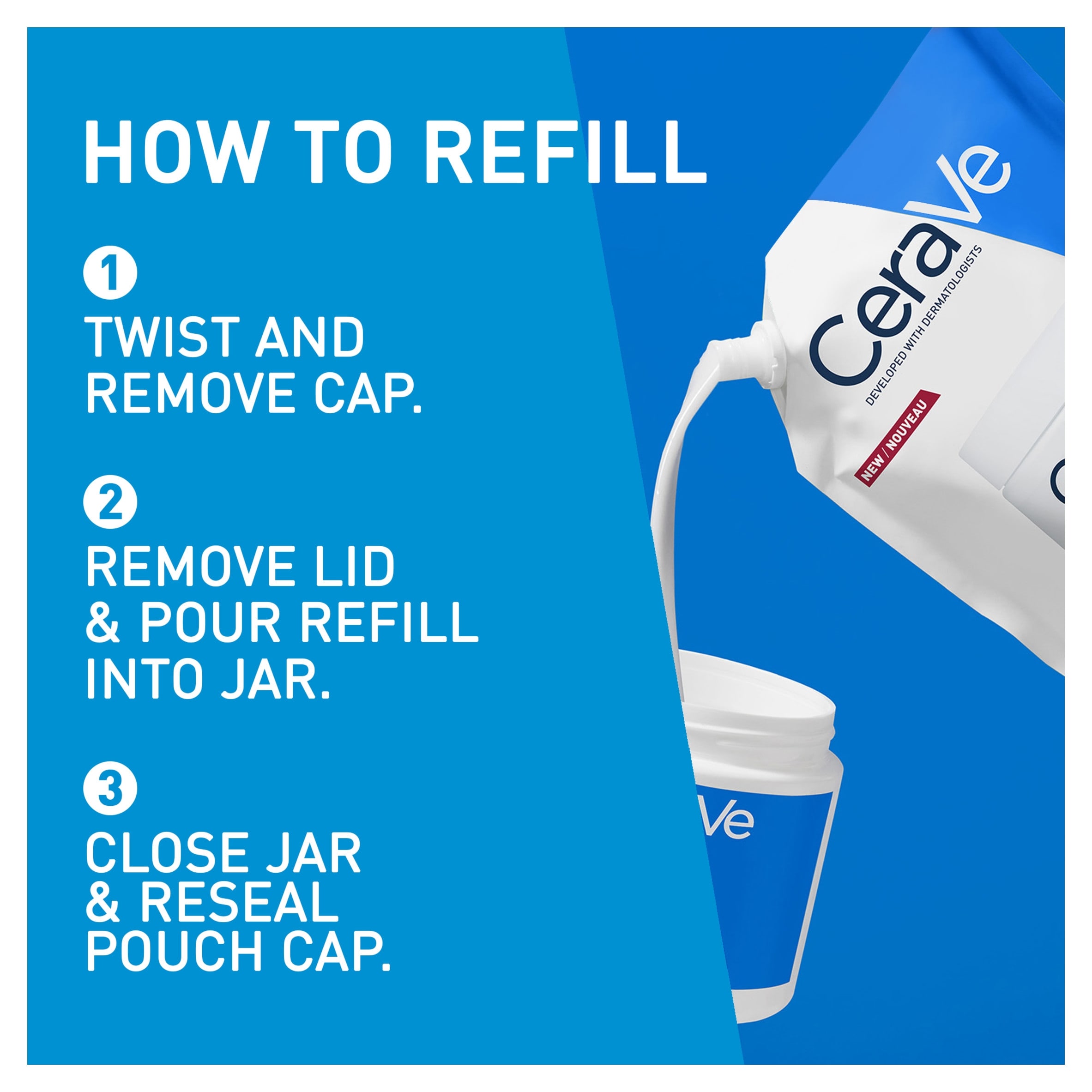 CeraVe Moisturising Cream Refill 454g thumbnail 3