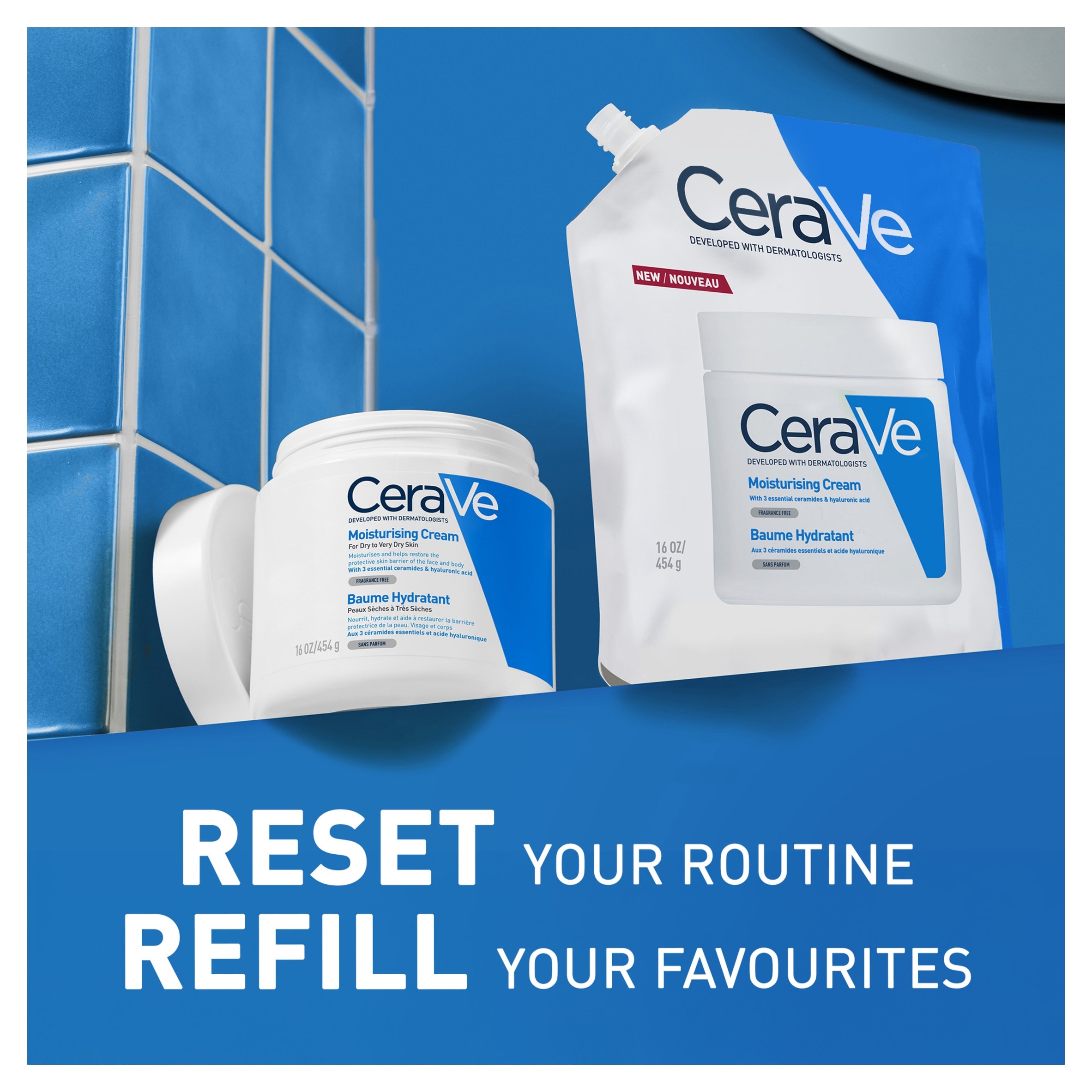 CeraVe Moisturising Cream Refill 454g thumbnail 4