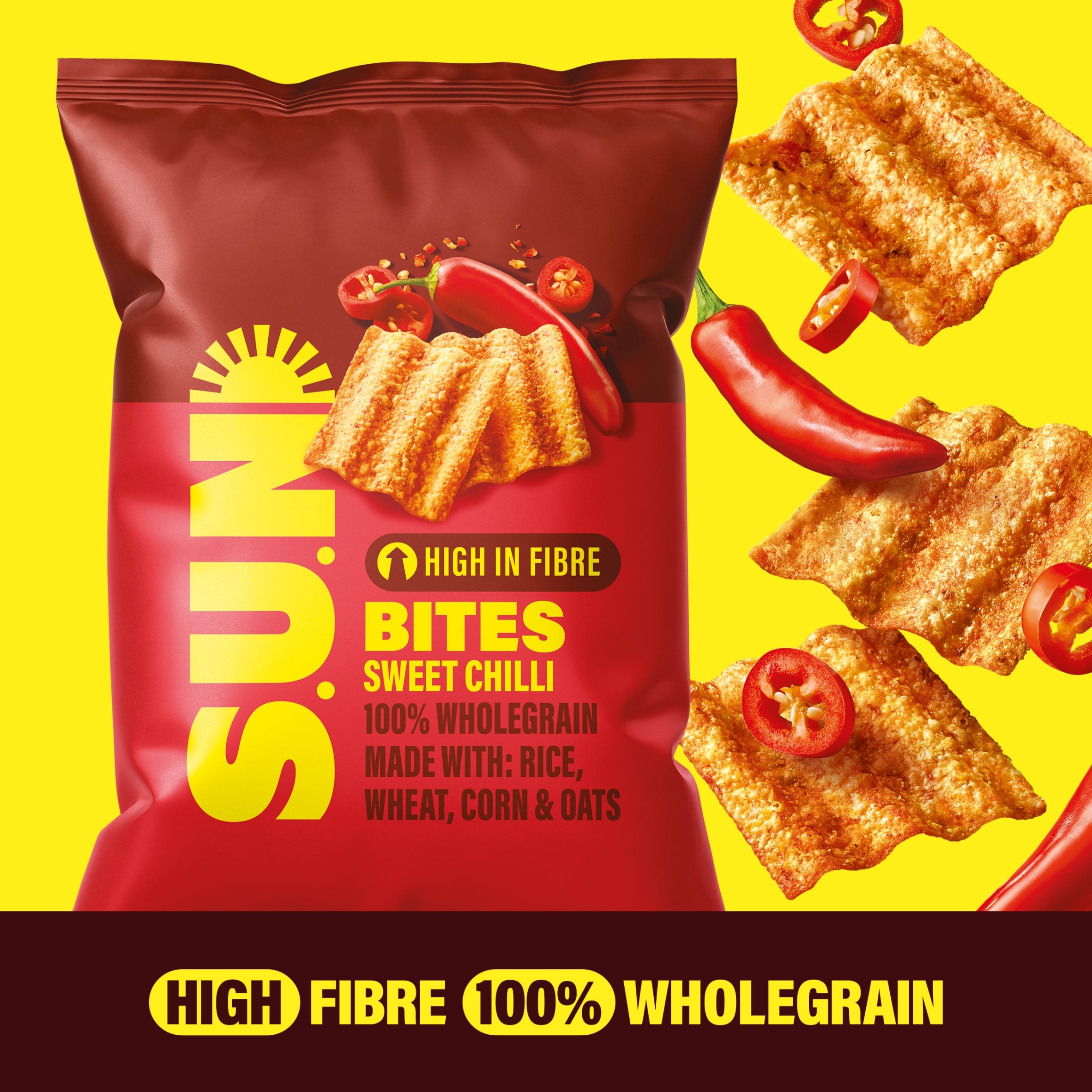 SUNBITES Sweet Chilli Sharing Crisps 95g thumbnail 2