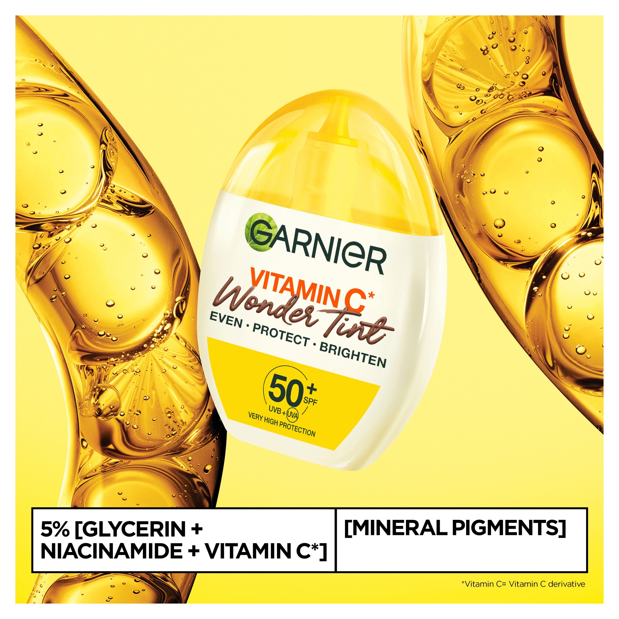 Garnier Vitamin C Wonder Tint SPF50 40ml thumbnail 3