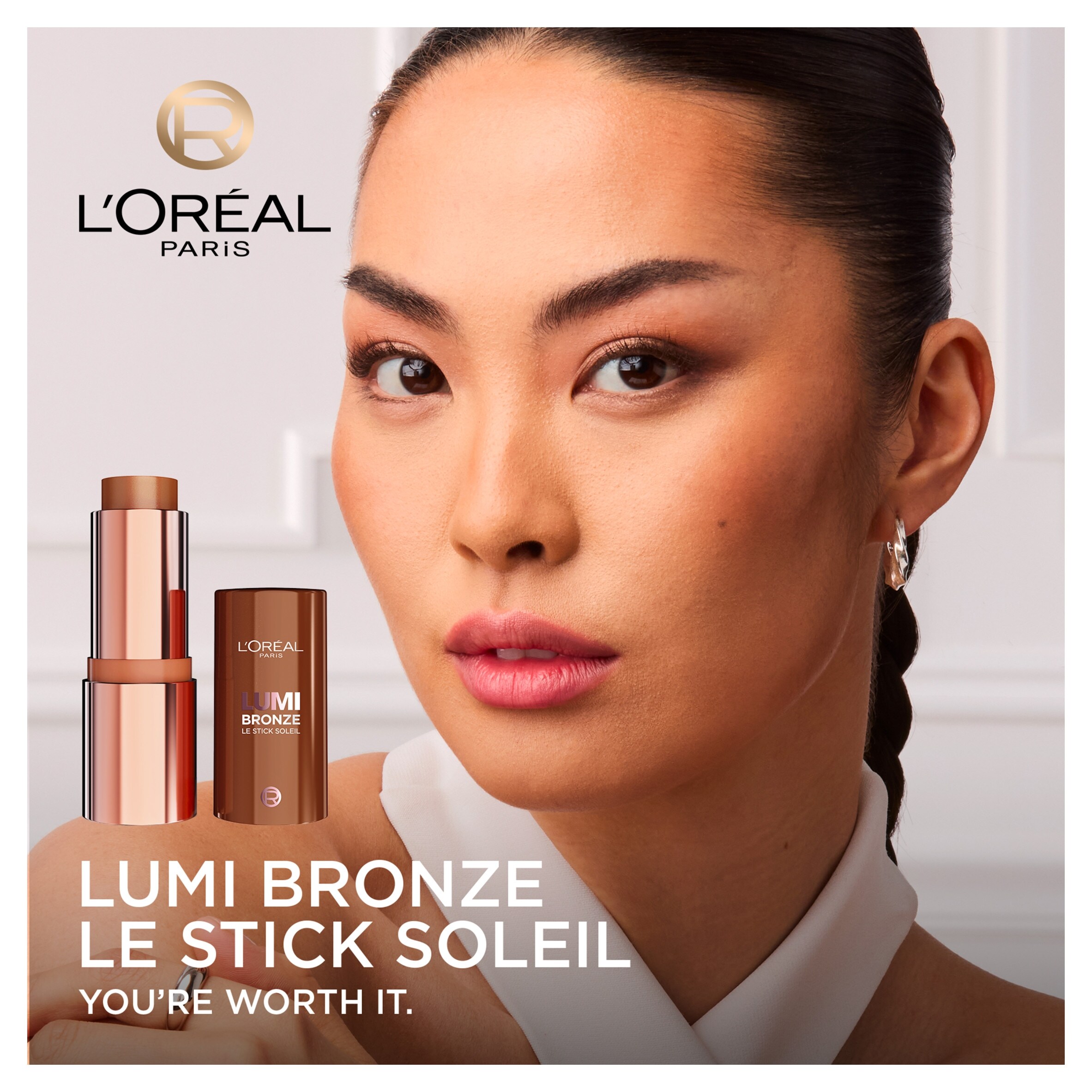 L'Oreal Paris, Lumi Bronze Le Stick Soleil, 110 Toasted Sunlight, 9g thumbnail 4