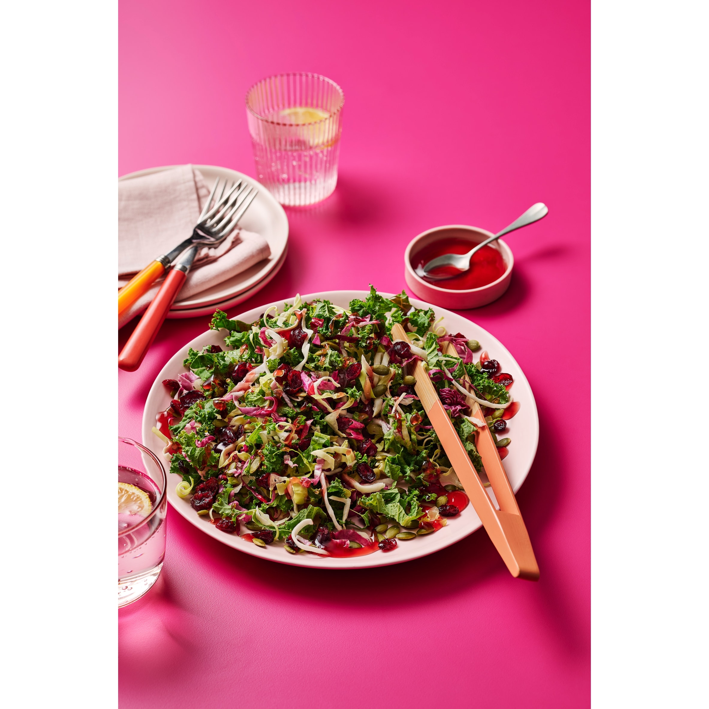 Tesco Chopped Sweet Kale Salad Kit 230g thumbnail 2