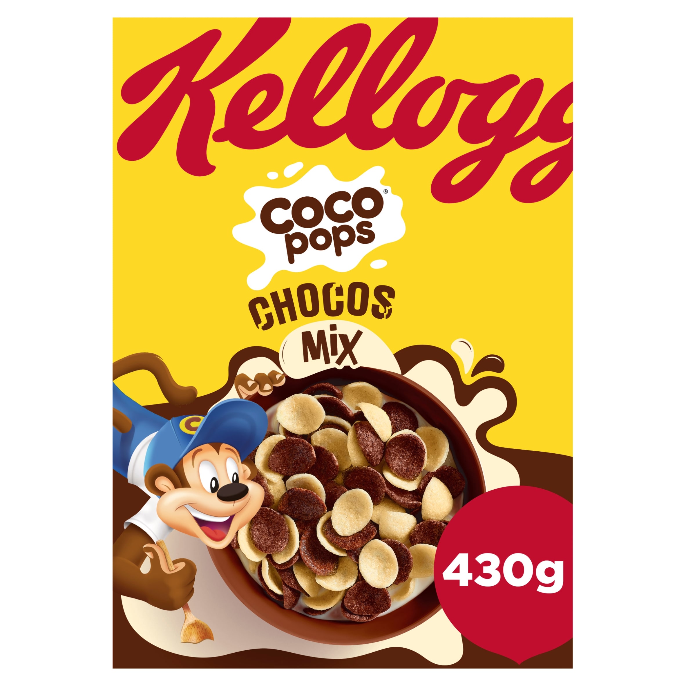 Kellogg's Coco Pops Chocos Mix Cereal 430g