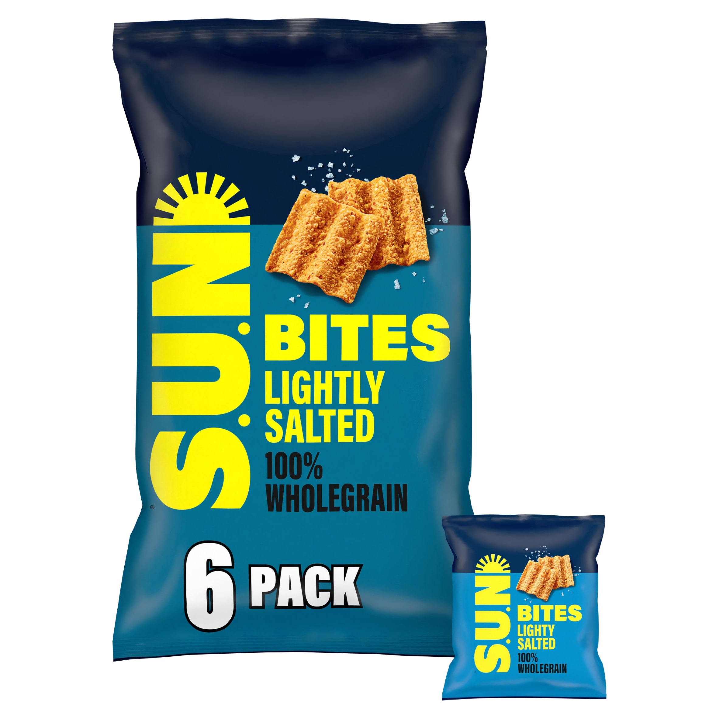 Sunbites Lightly Salted Crisps 6x25g
