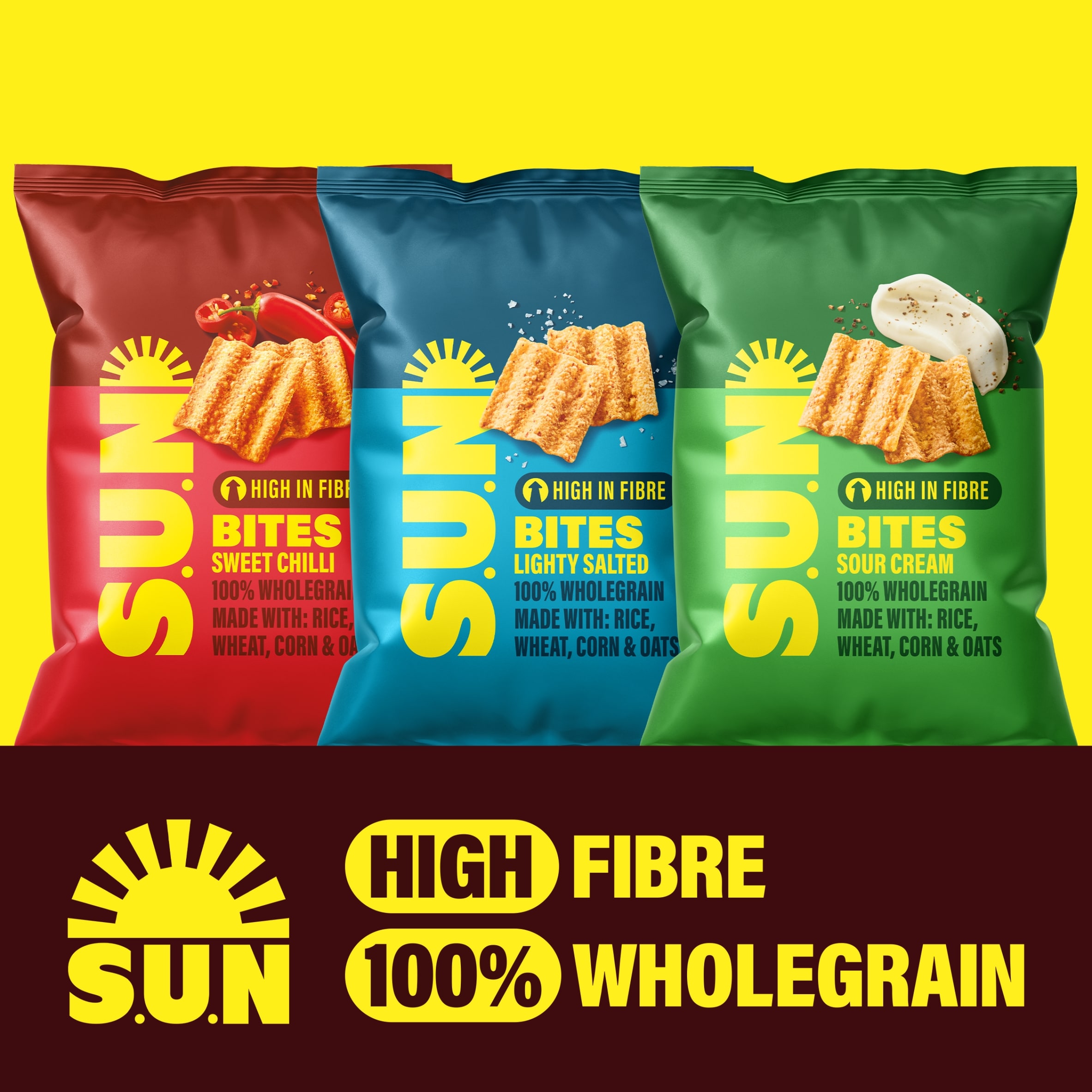 Sunbites Lightly Salted Crisps 6x25g thumbnail 4