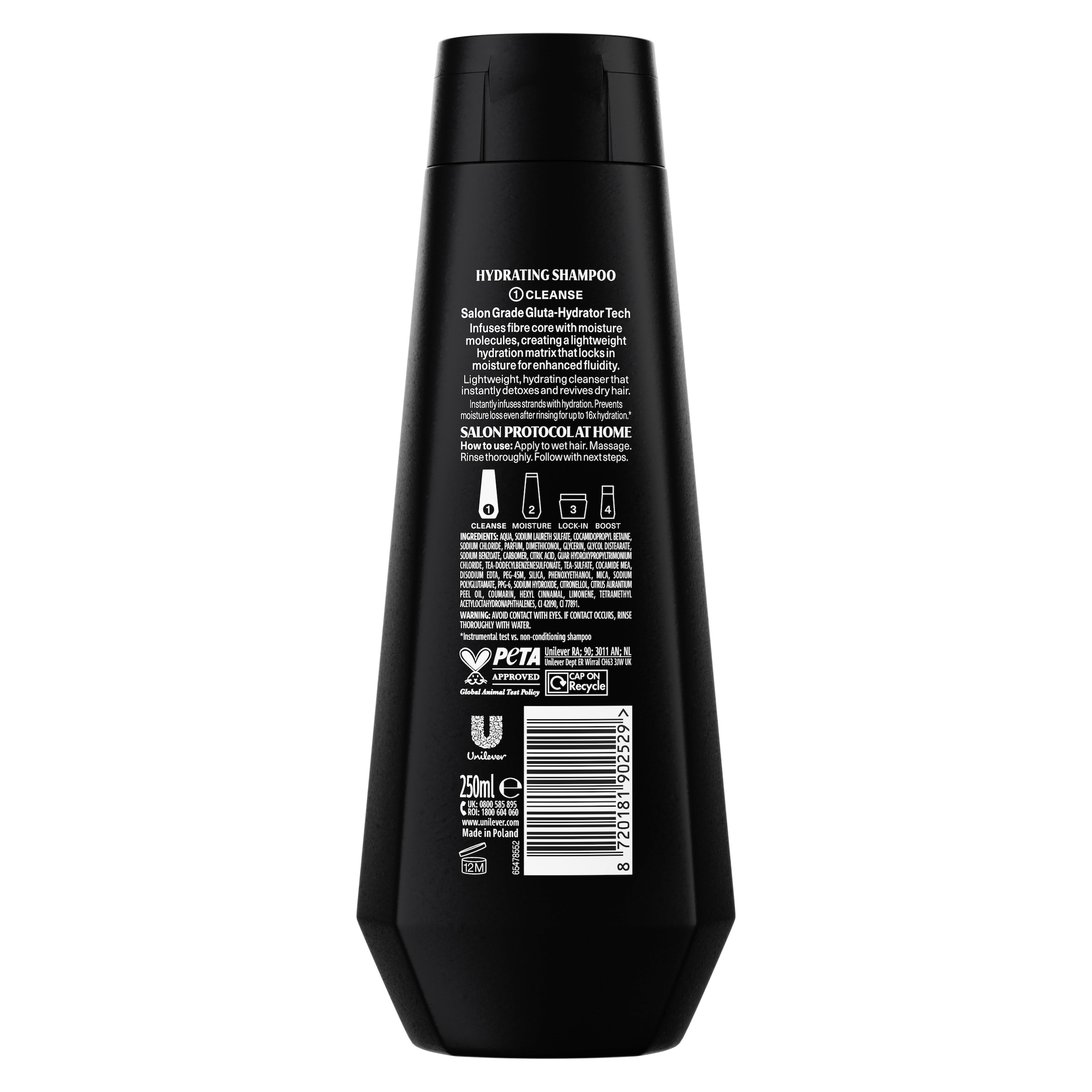 Tresemmé Professional Hydra Molecular Moisture Shampoo 250ml thumbnail 2