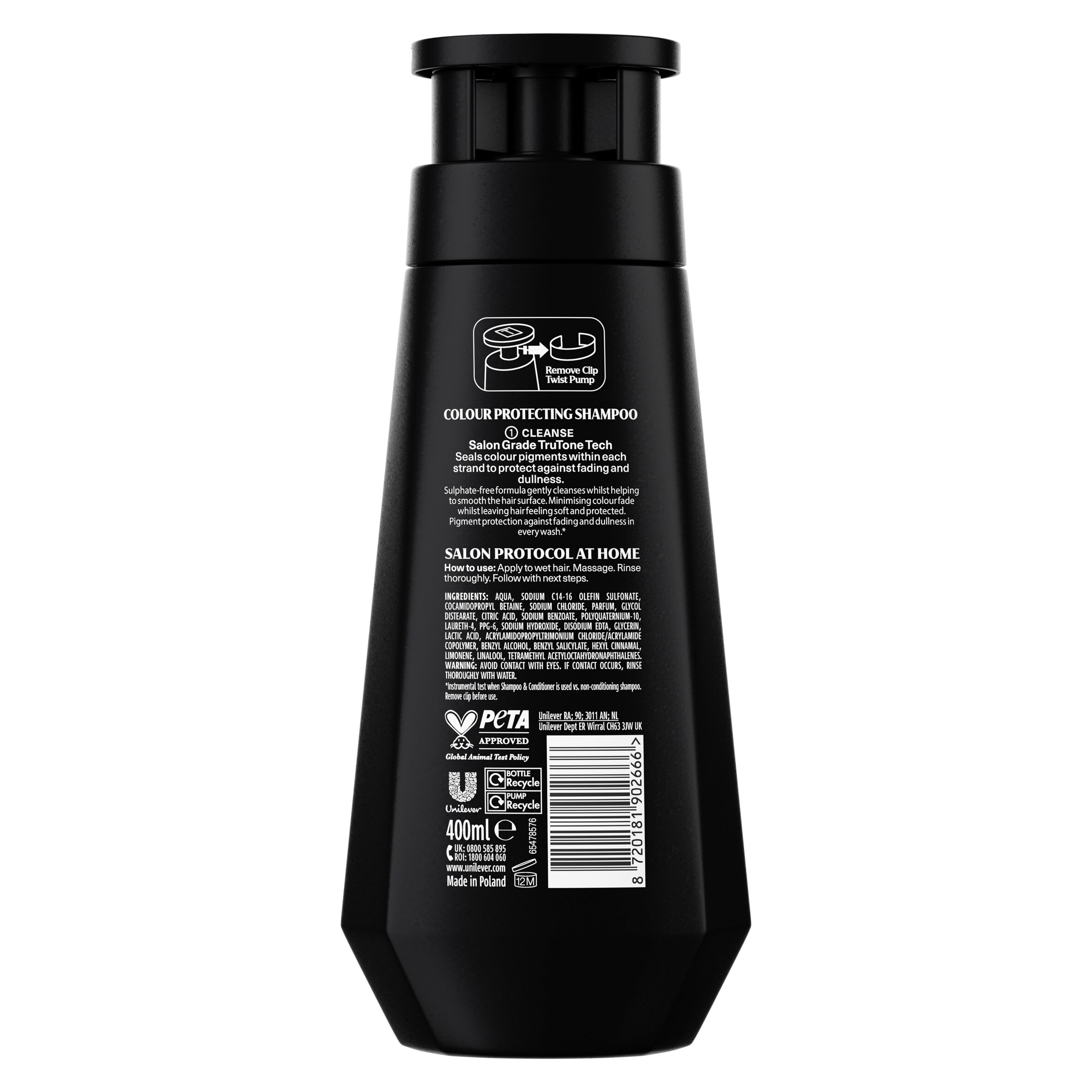 Tresemmé Professional Colour Chroma Vibrance Shampoo 400ml thumbnail 2