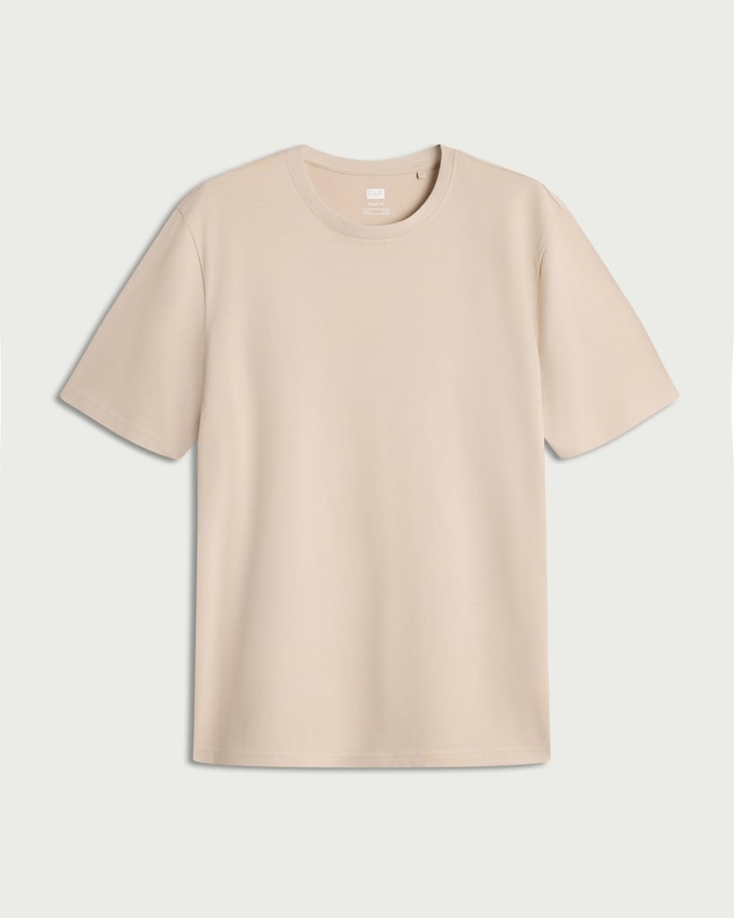F&F Cotton Rich Short Sleeved T-Shirt in Stone thumbnail 4
