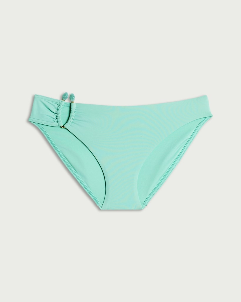 F&F Bead Detail Bikini Bottoms in Green thumbnail 4
