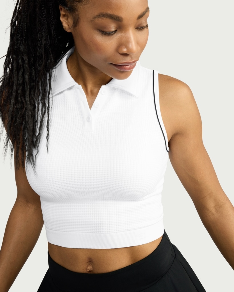 F&F Active SEAMLESS Vest in White thumbnail 2