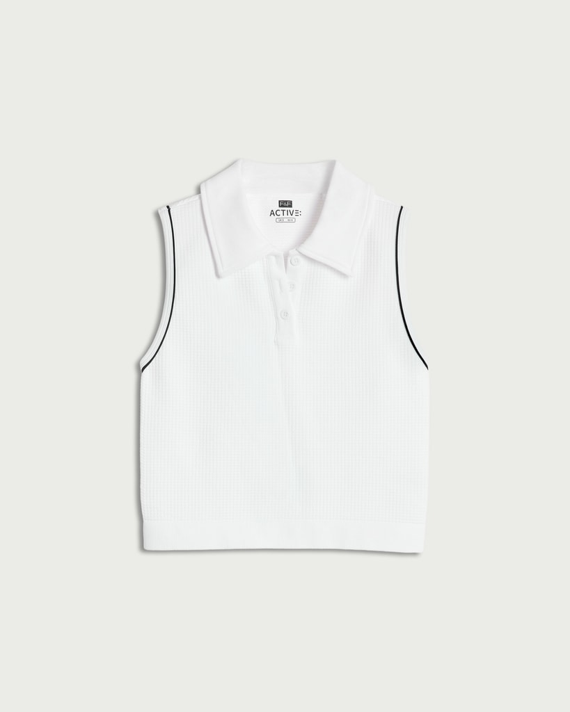F&F Active SEAMLESS Vest in White thumbnail 4