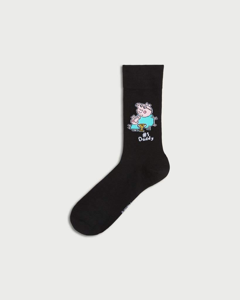 Peppa Pig Cotton Rich #1 Daddy Socks in Multi