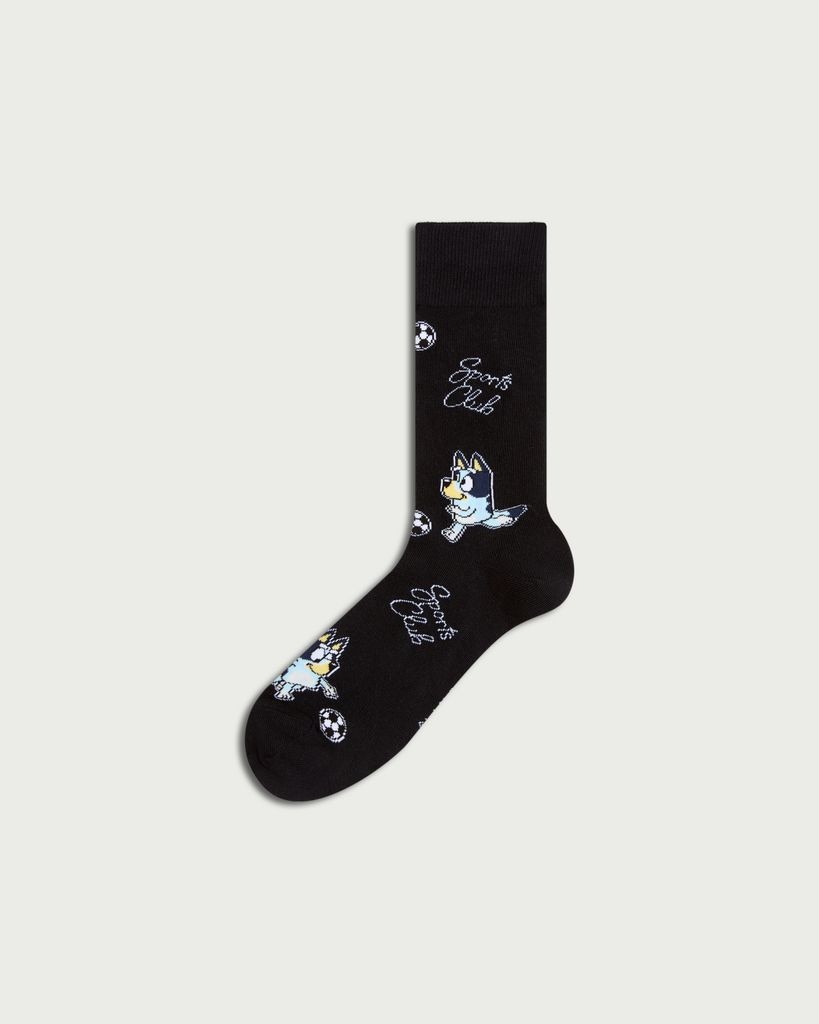 Bluey Cotton Rich Sports Club Socks in Multi