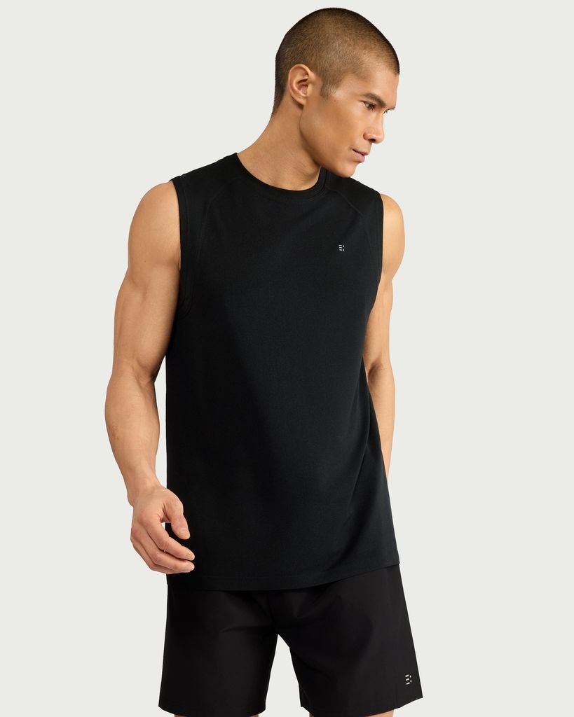F&F Active ULTRARUN Seamfree Vest in Black thumbnail 2