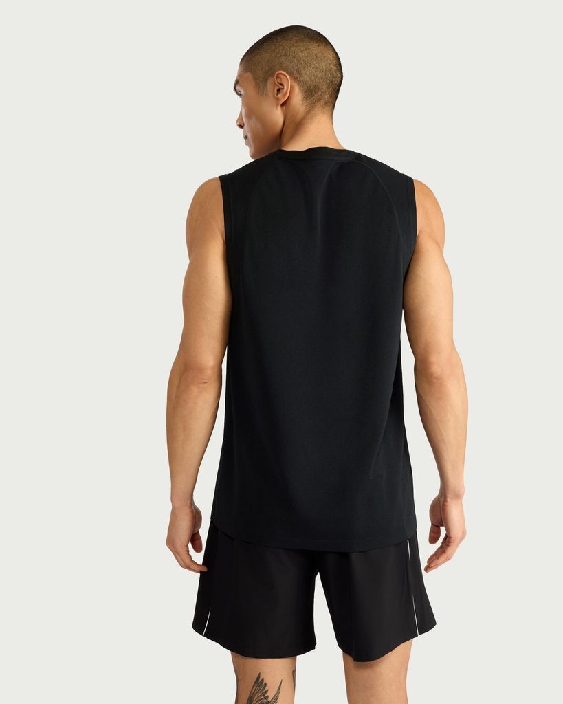 F&F Active ULTRARUN Seamfree Vest in Black thumbnail 3