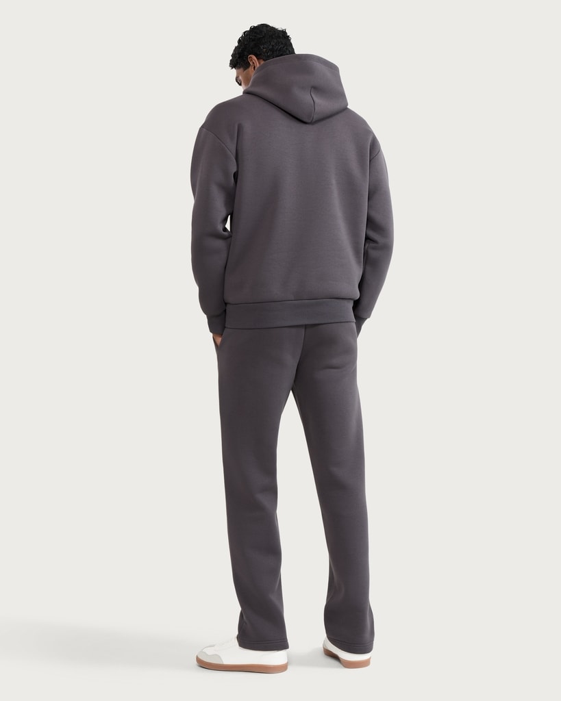 F&F Cotton Rich Seam Detail Drawstring Joggers in Grey thumbnail 3