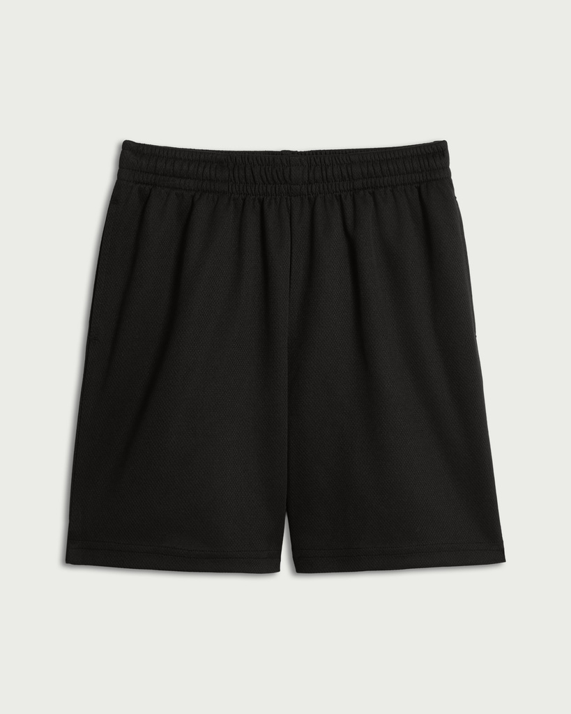 F&F Boys School Sports Shorts in Black thumbnail 4