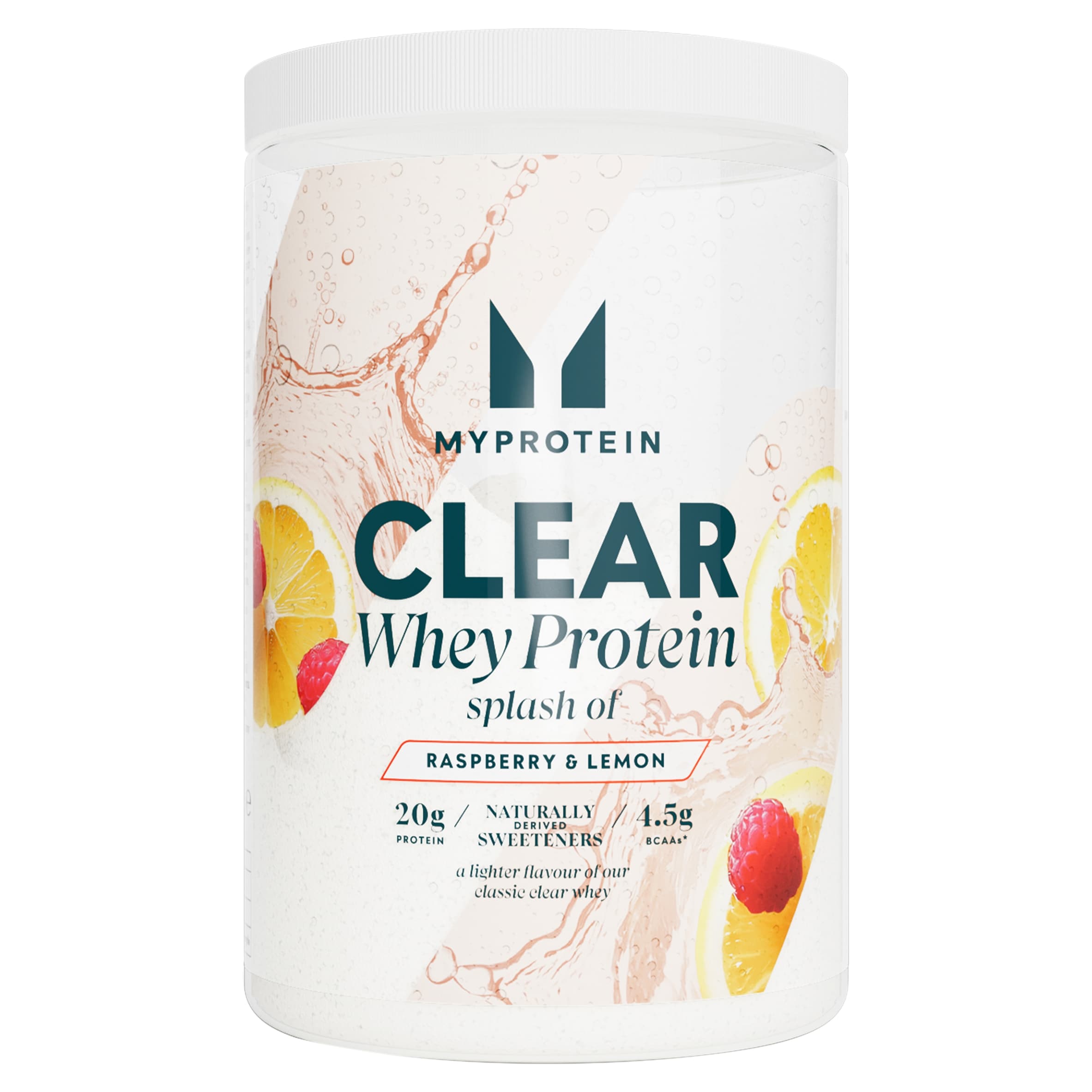 Myprotein Clear Whey, Splash of Raspberry and Lemon 280G