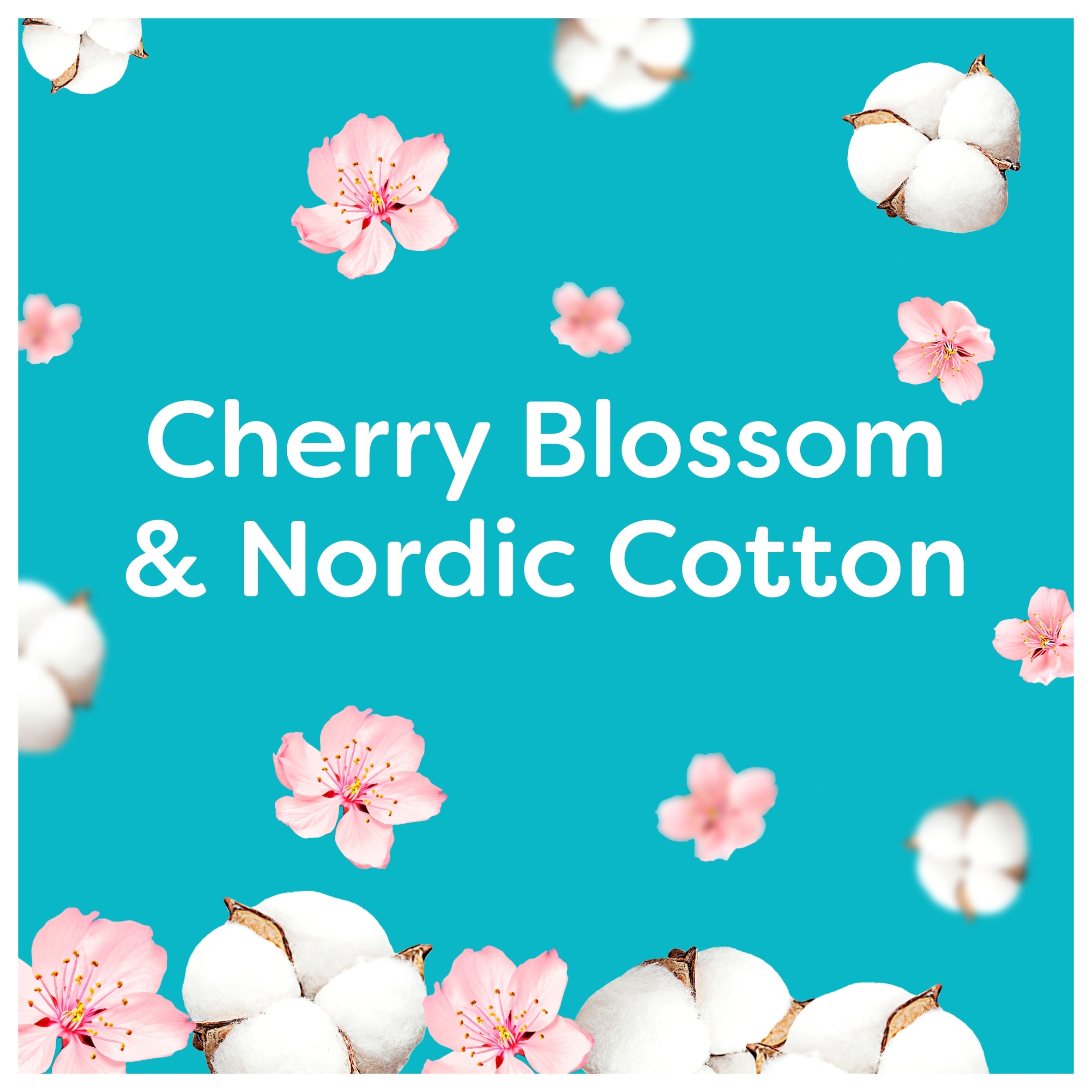 Fairy Outdoorable Fabric softener Cherry Blossom & Nordic Cotton 86 washes 1.204l thumbnail 2