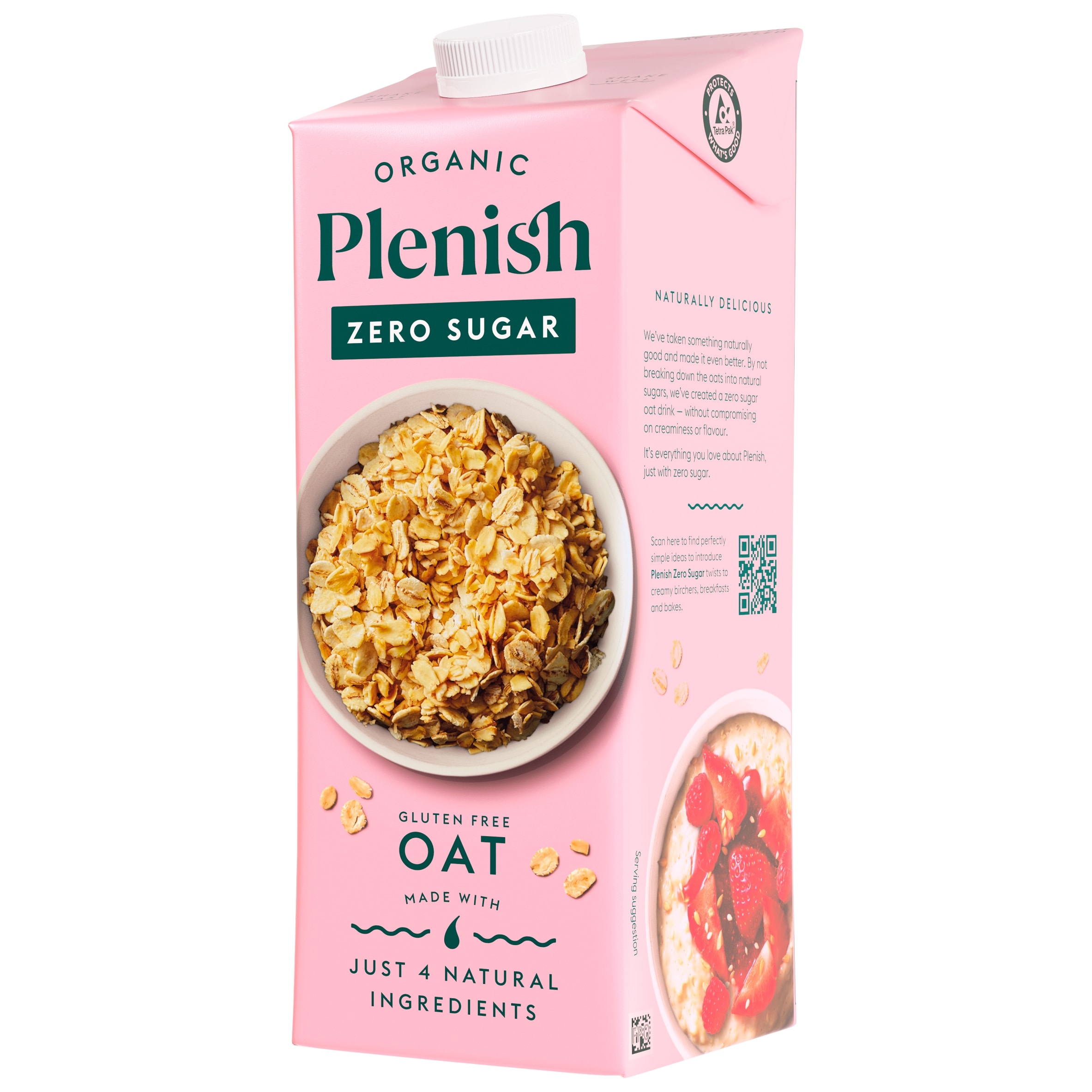 Plenish Organic Oat Zero Sugar Drink 1L thumbnail 3