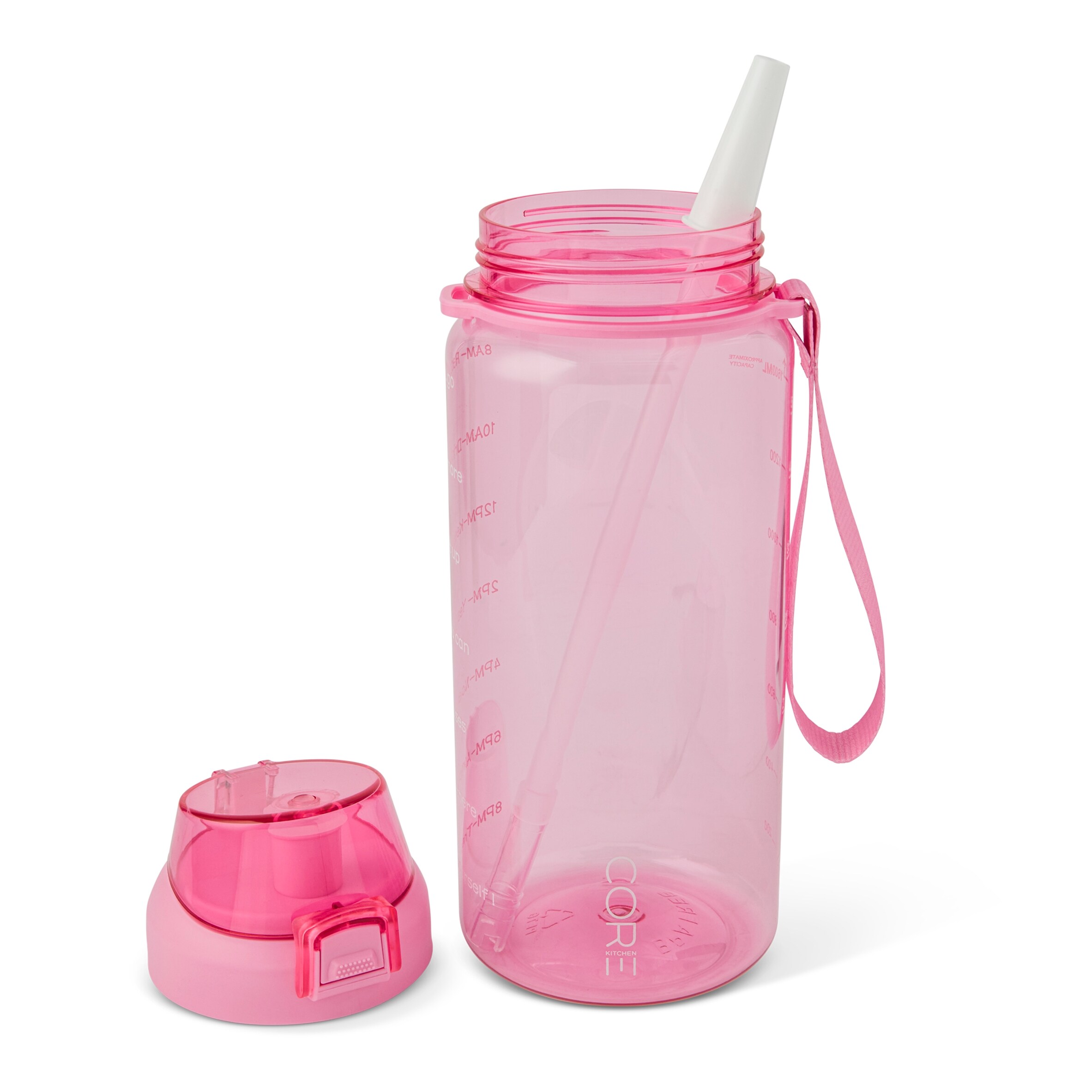 Core Kitchen Pink Motive Drinking Water Bottle 1.6L thumbnail 4