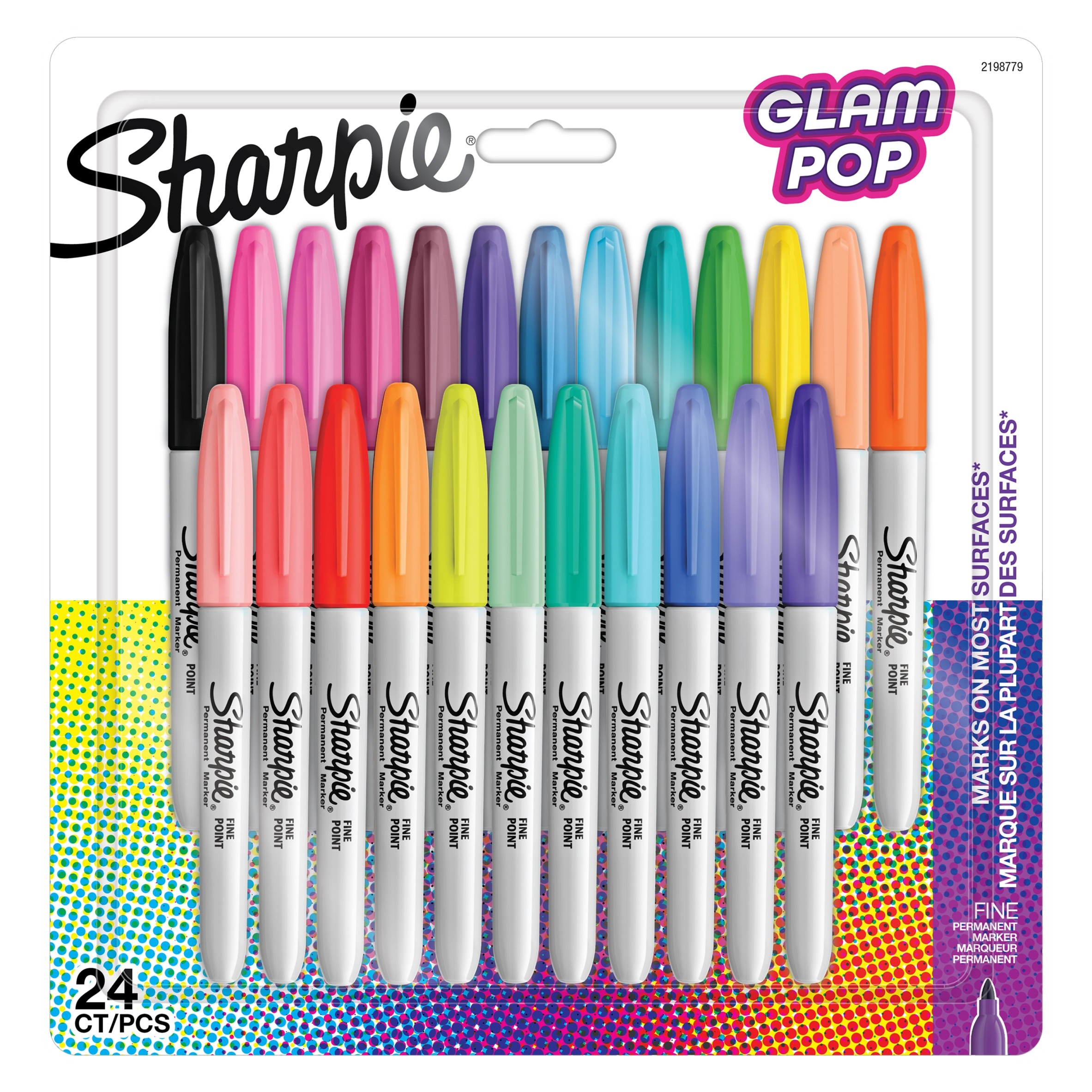 Sharpie Glam Pop 24 Pieces