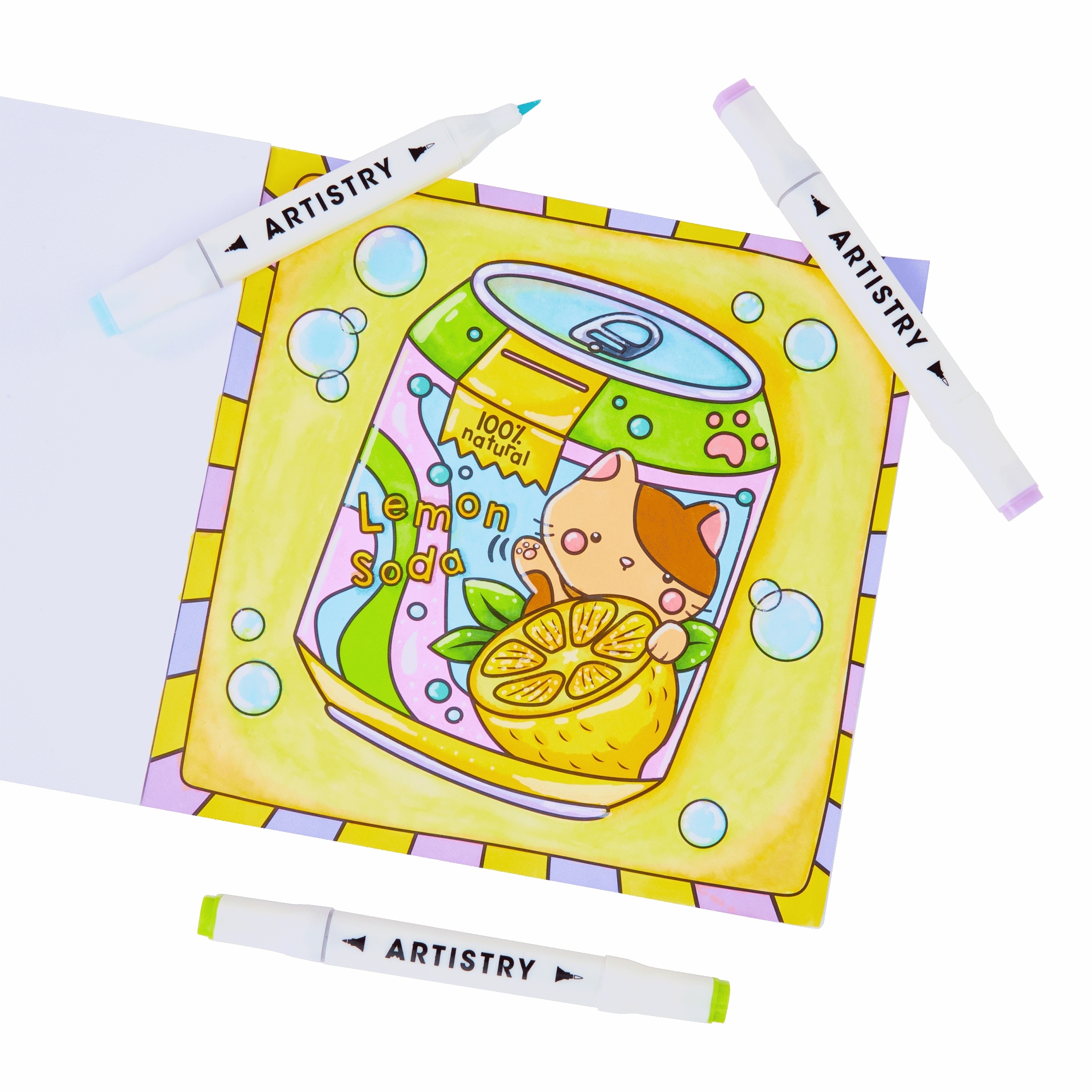 Artistry Cosy Colouring Book thumbnail 5