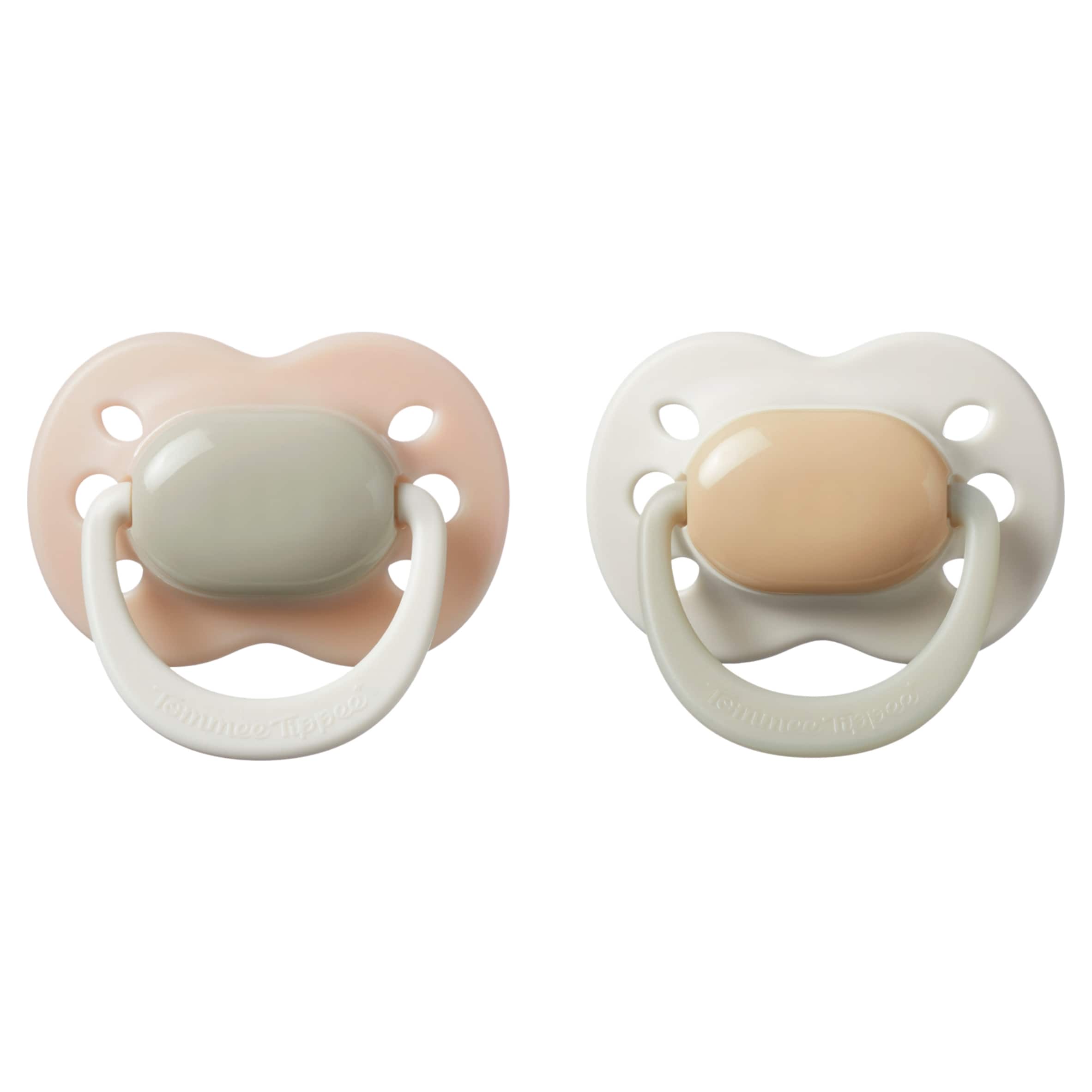 TOMMEE TIPPEE ULTIMATE FIT ORTHODONTIC SILICONE 0-6M 2 SOOTHERS thumbnail 3