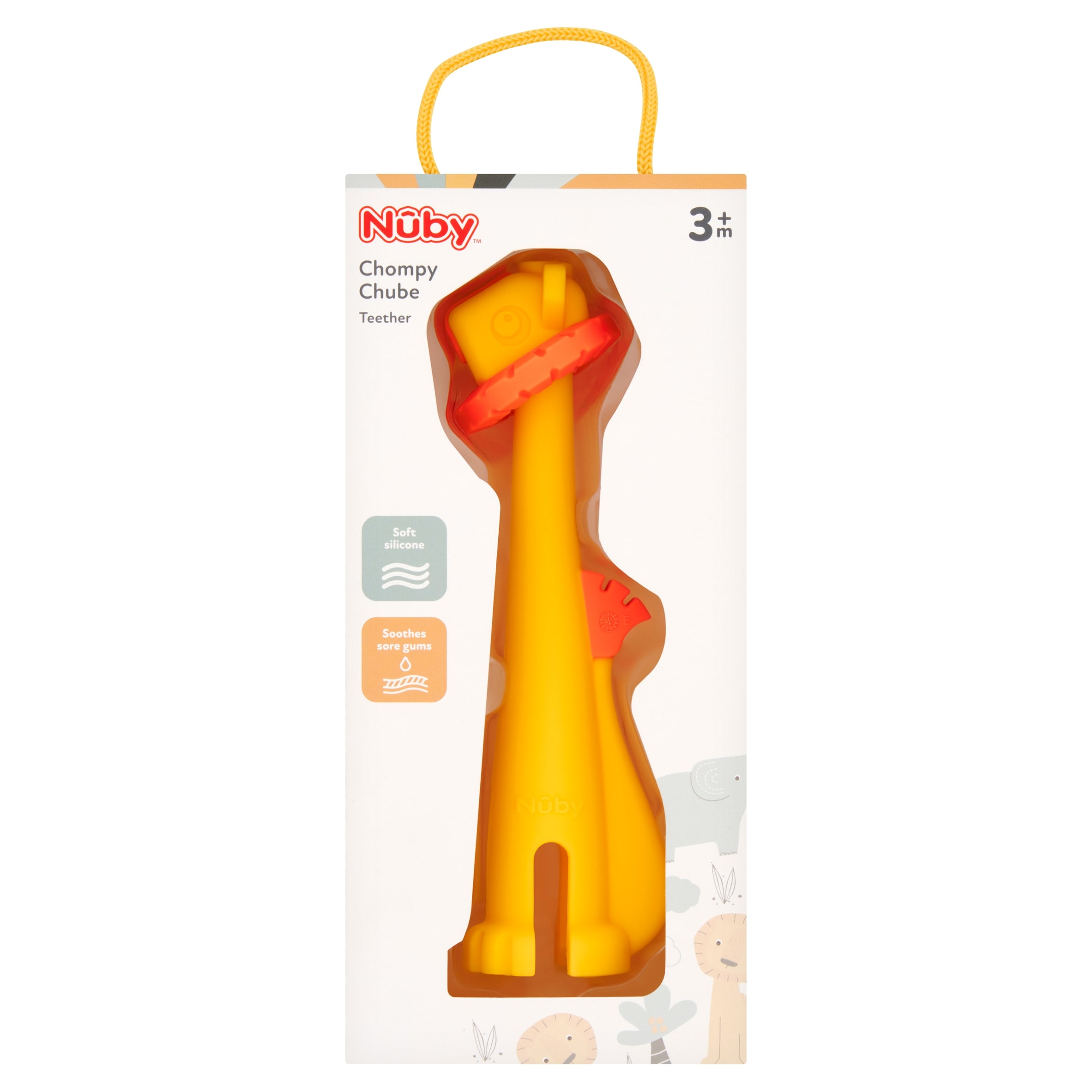 Nuby Chompy Chube Lion Teether