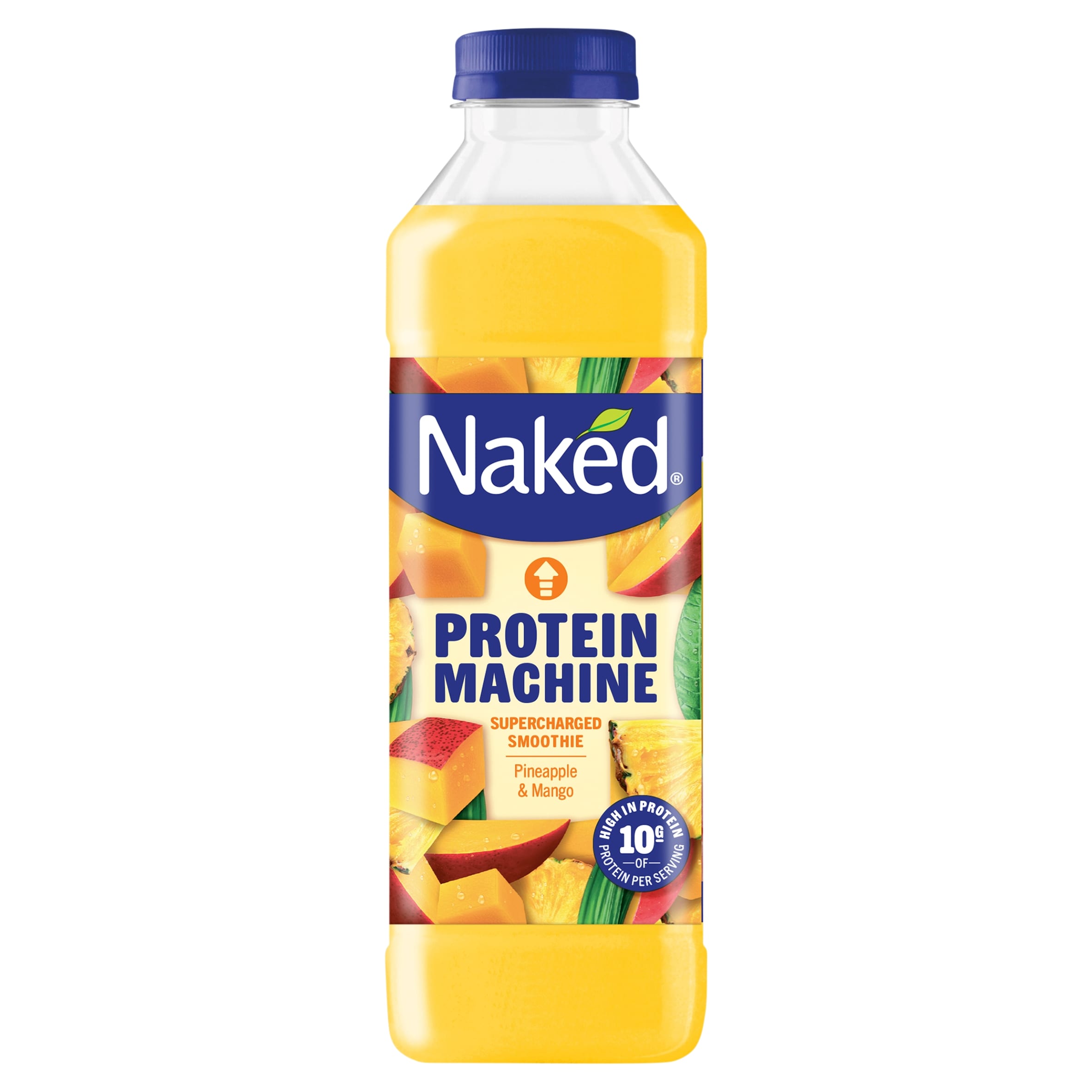 Naked Protein Machine Supercharged Smoothie Pineapple & Mango 750ml