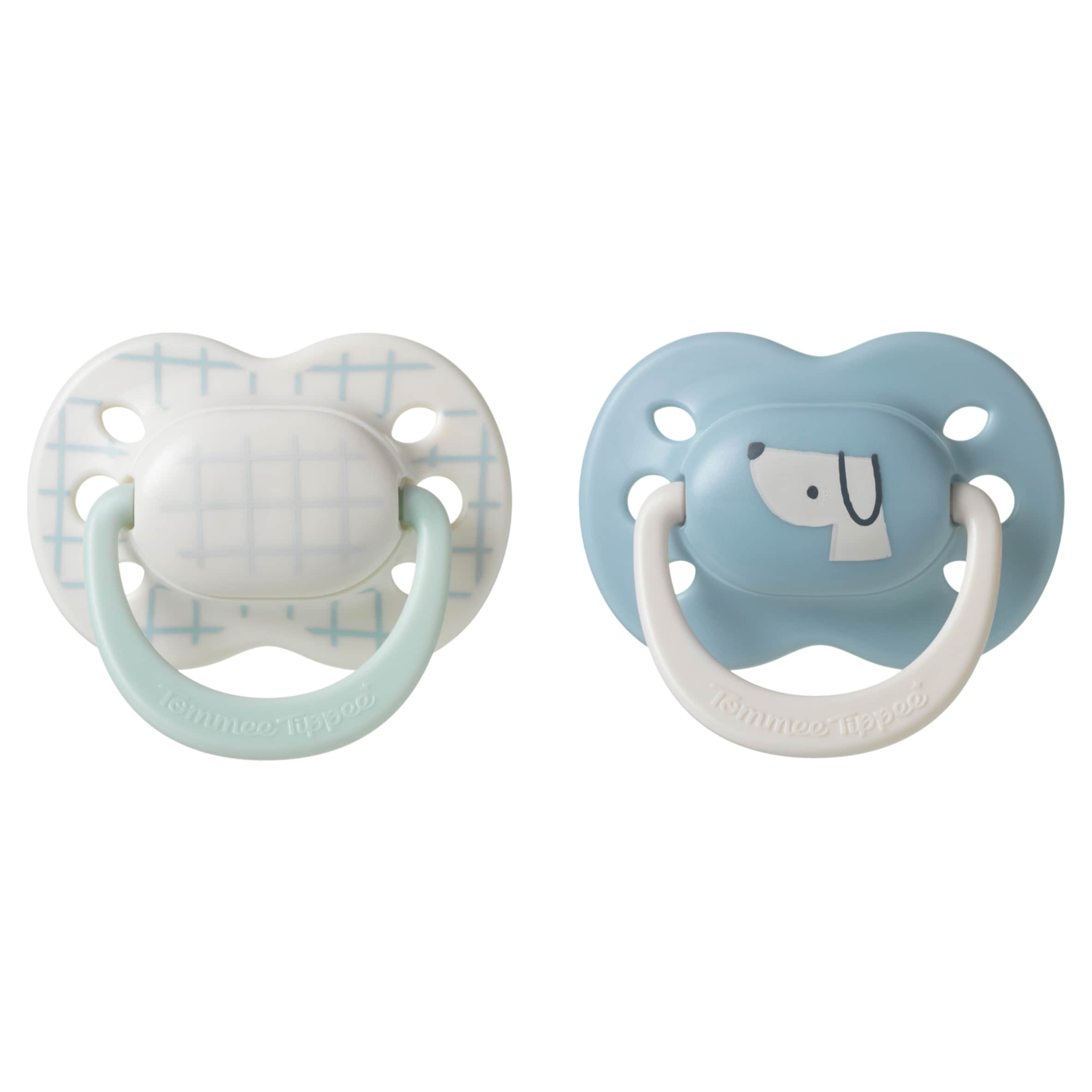 TOMMEE TIPPEE ULTIMATE FIT ORTHODONTIC SILICONE 0-6M 2 SOOTHERS