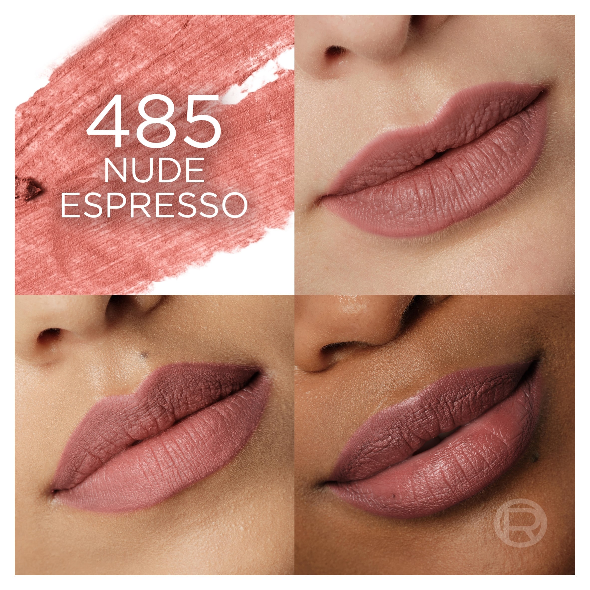 L'Oreal Paris, Blurfiller Blurring Lip Contour, 485 Nude Espresso thumbnail 4