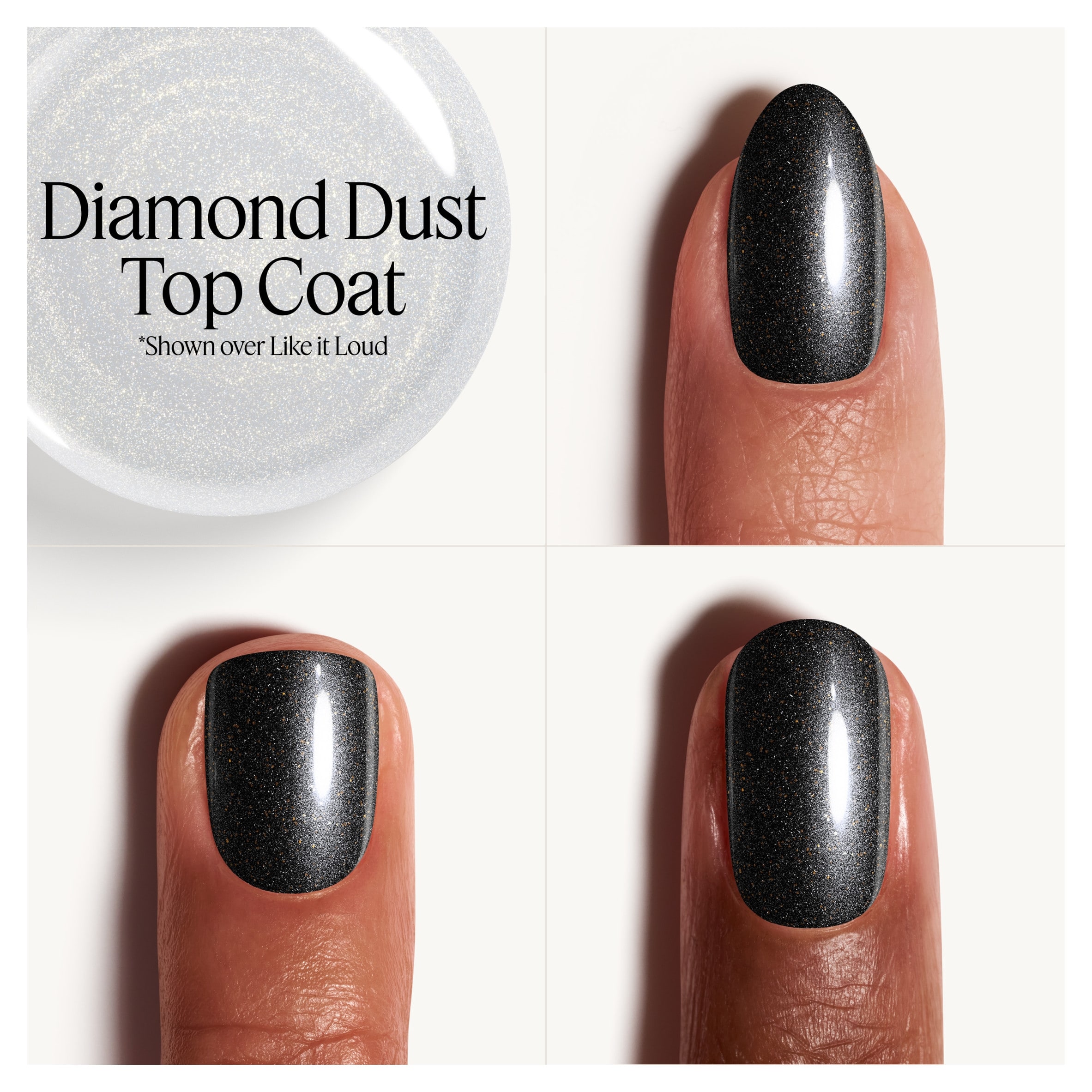 Essie Top Coat Step 2, Diamond Dust Top Coat Nail Polish, 13.5ml thumbnail 3