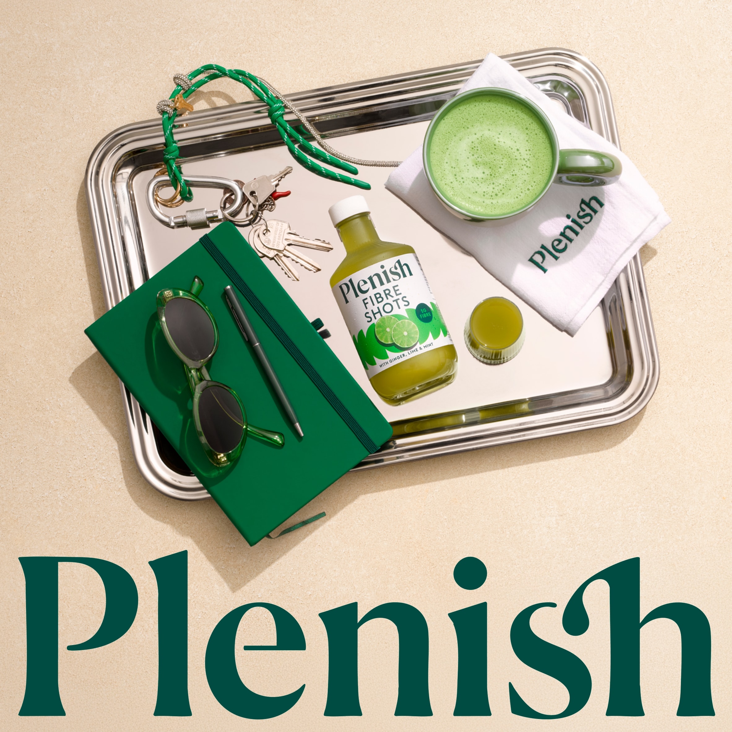 Plenish Fibre Dosing Bottle with Ginger, Lime & Mint 7x Shots 420ml thumbnail 4