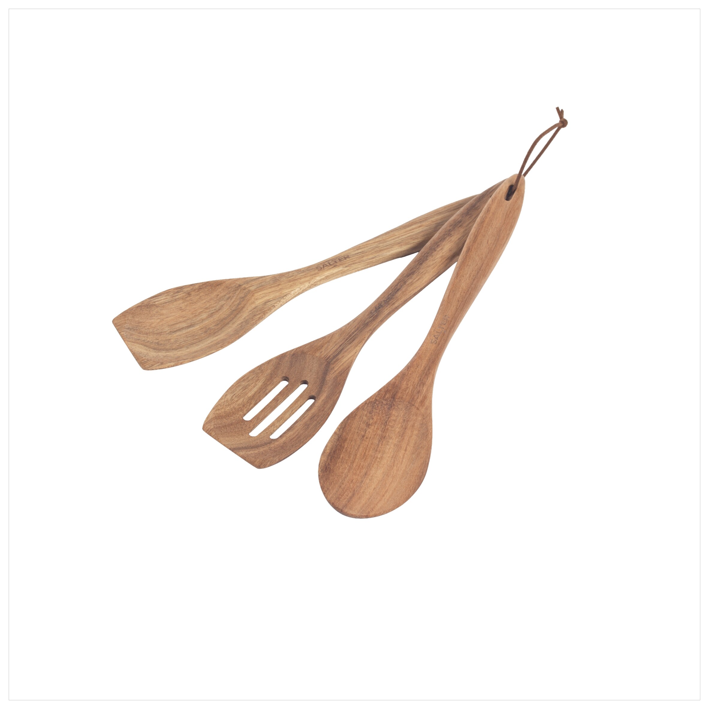 Salter Healthy Eating 3 Piece Acacia Wood Utensils thumbnail 3