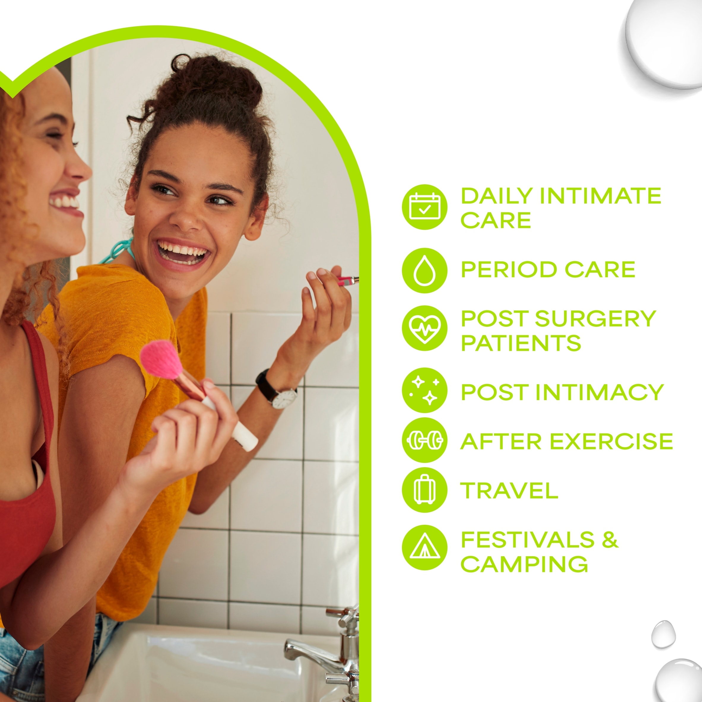WaterWipes Feminine Care Refreshing Wipes 28 Wipes thumbnail 4