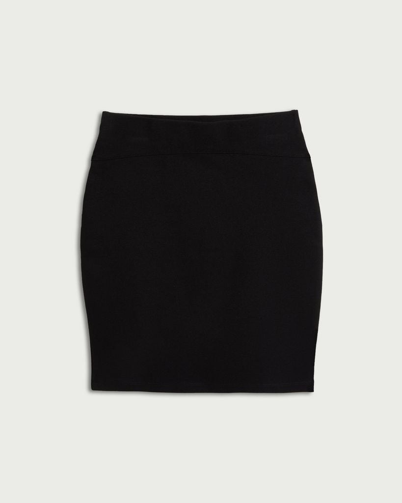 F&F School Girls Pencil Skirt in Black thumbnail 4