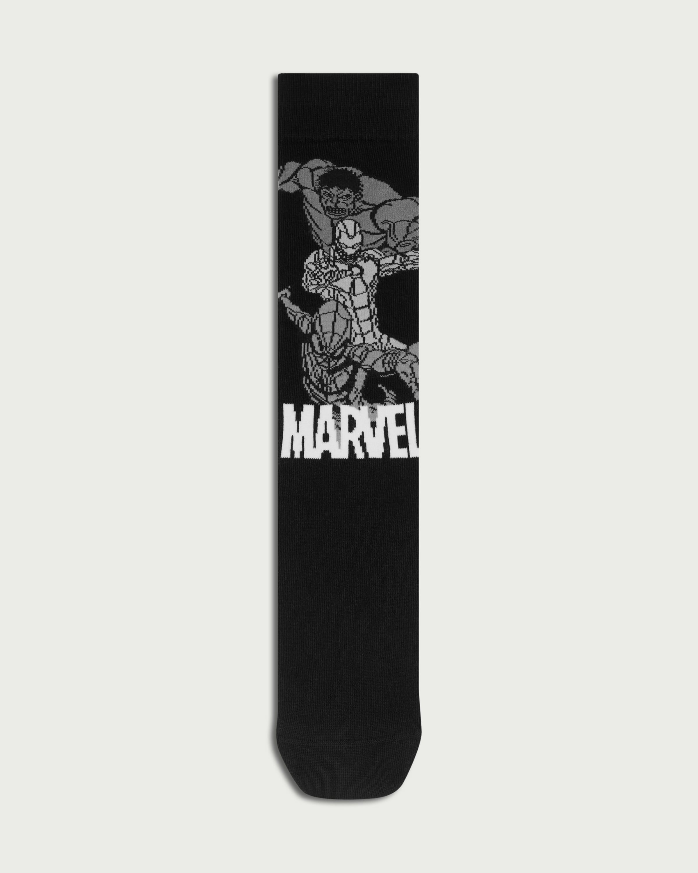 Marvel Superhero Cotton Rich Socks in Black