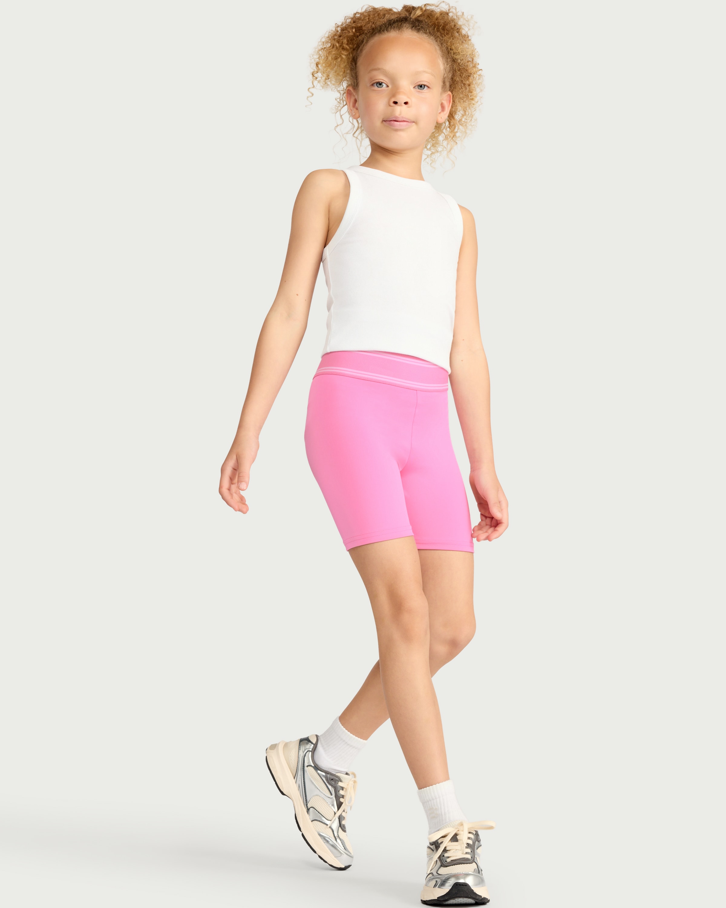 F&F Active Girls ULTRAMOVE Cycling Shorts in Multi