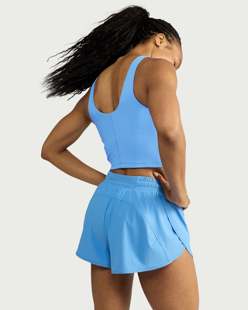 F&F Active ULTRAMOVE Scoop Neck Vest in Blue thumbnail 3