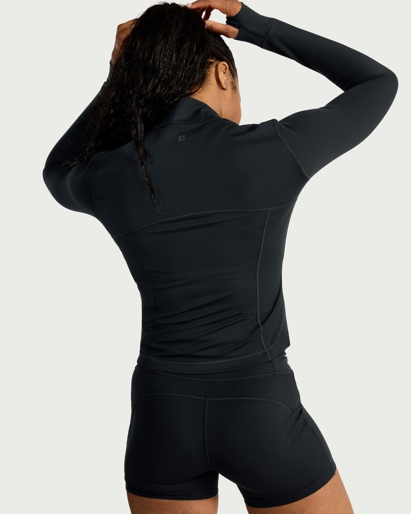 F&F Active ULTRAMOVE Zip Front Jacket in Black thumbnail 3