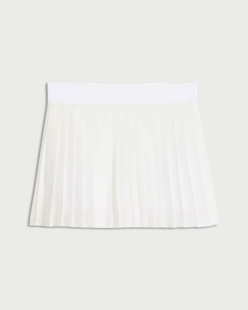 F&F Active ULTRAMOVE Pleated Racquet Skirt in White thumbnail 4