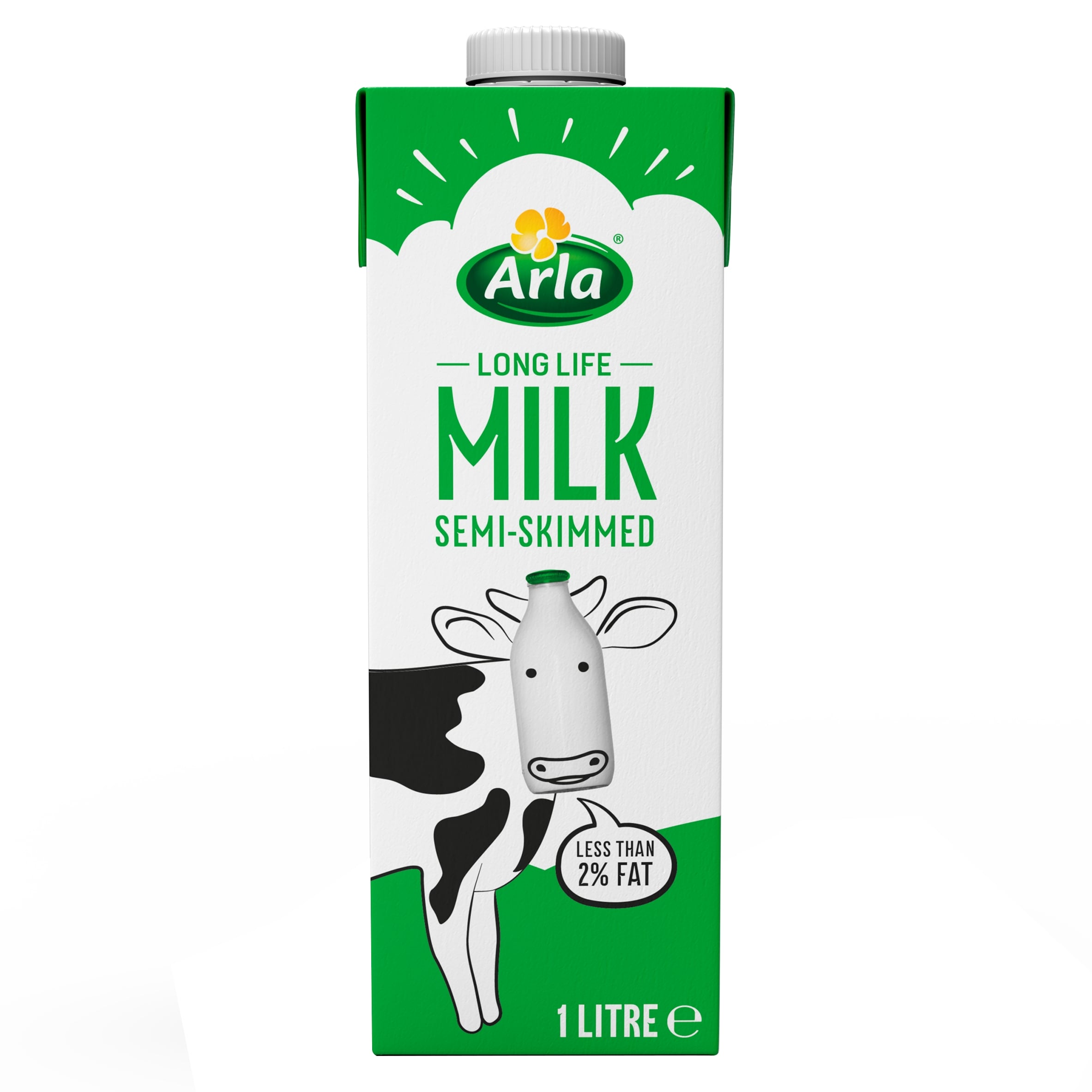 Arla Long Life UHT Semi Skimmed Milk 1L thumbnail 2