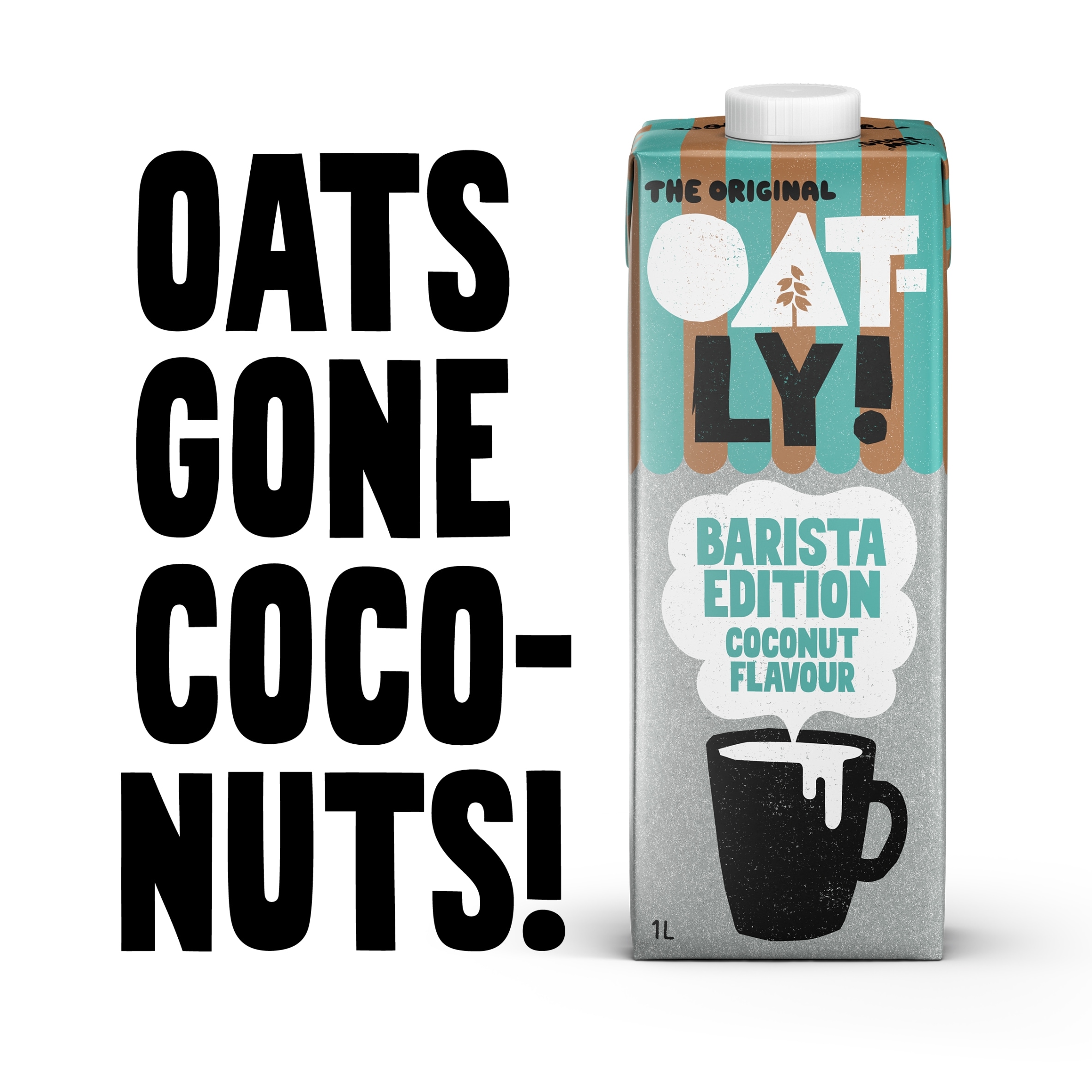 Oatly Barista edition Coconut flavour Oat drink 1L thumbnail 3
