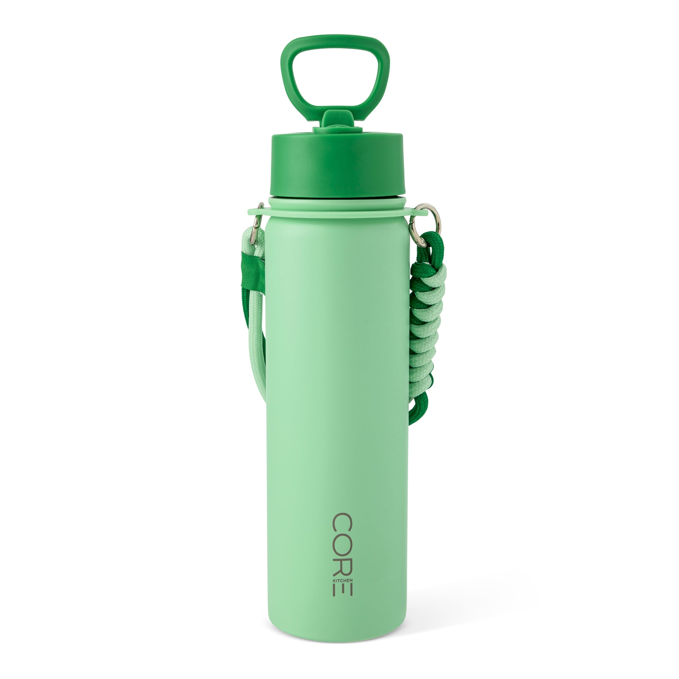 Core Kitchen Green Zeno Metal Drinking Water Bottle 650ml thumbnail 3