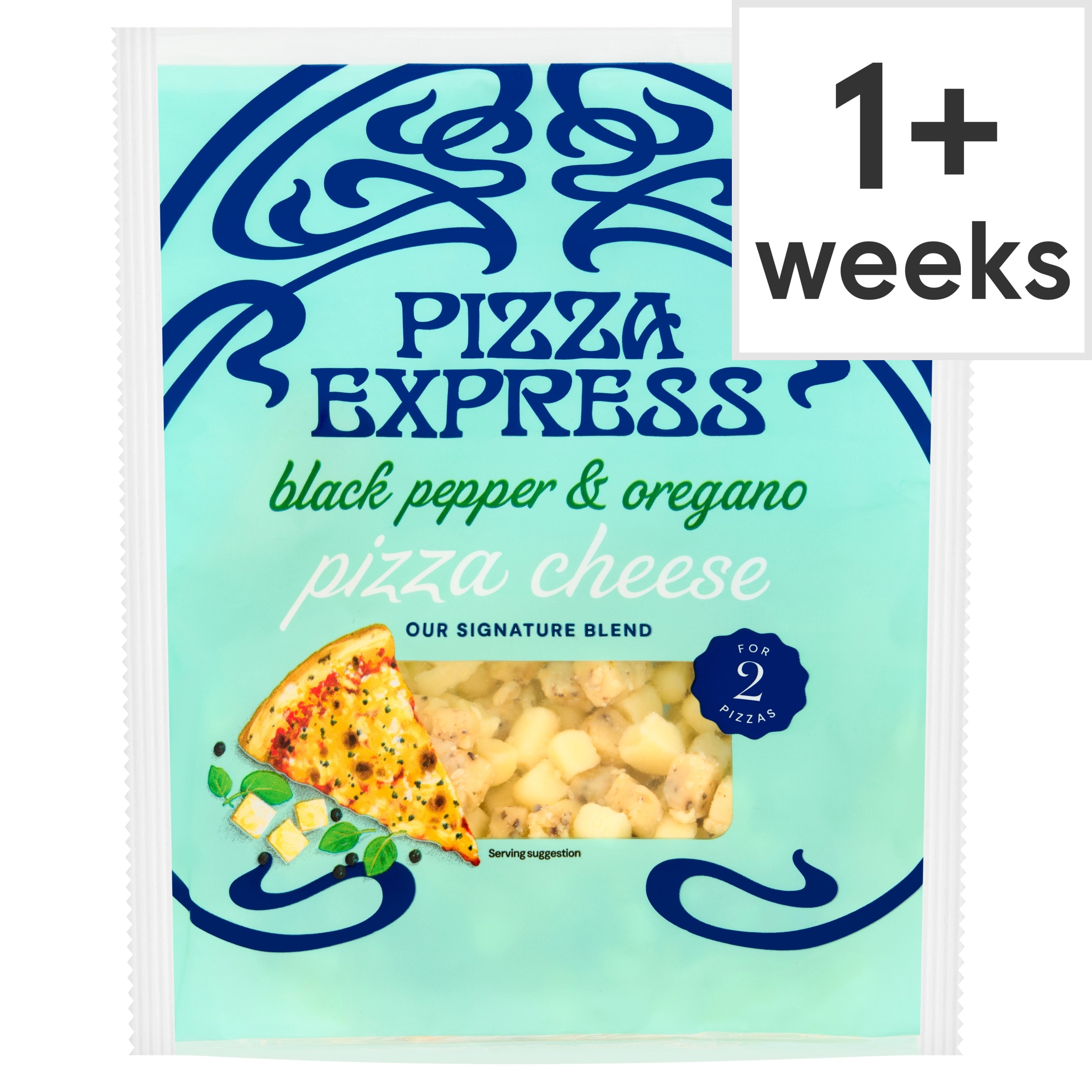 Pizza Express Black Pepper & Oregano Pizza Cheese 180g