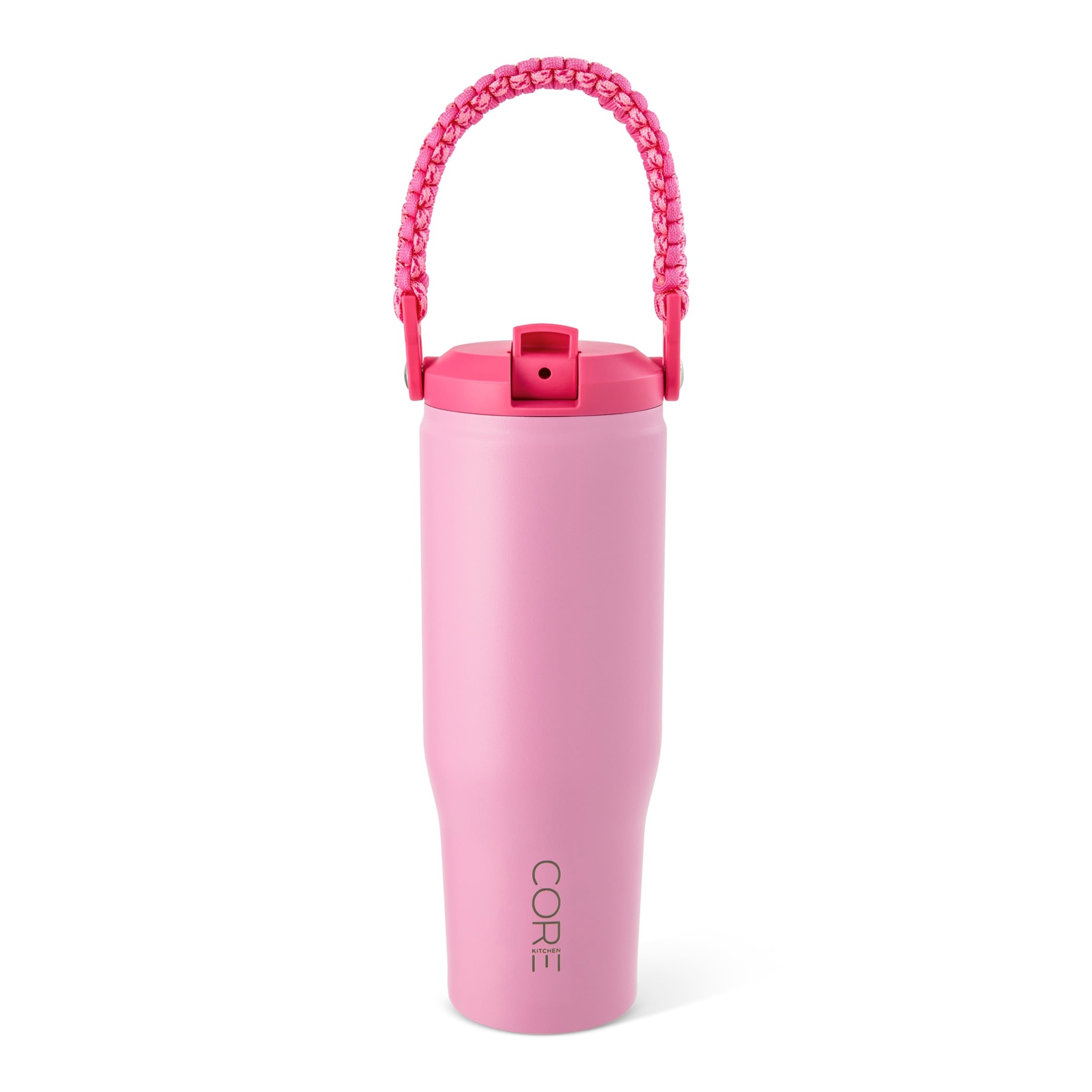Core Kitchen Pink Vault Metal Drinking Water Bottle 887ml thumbnail 3